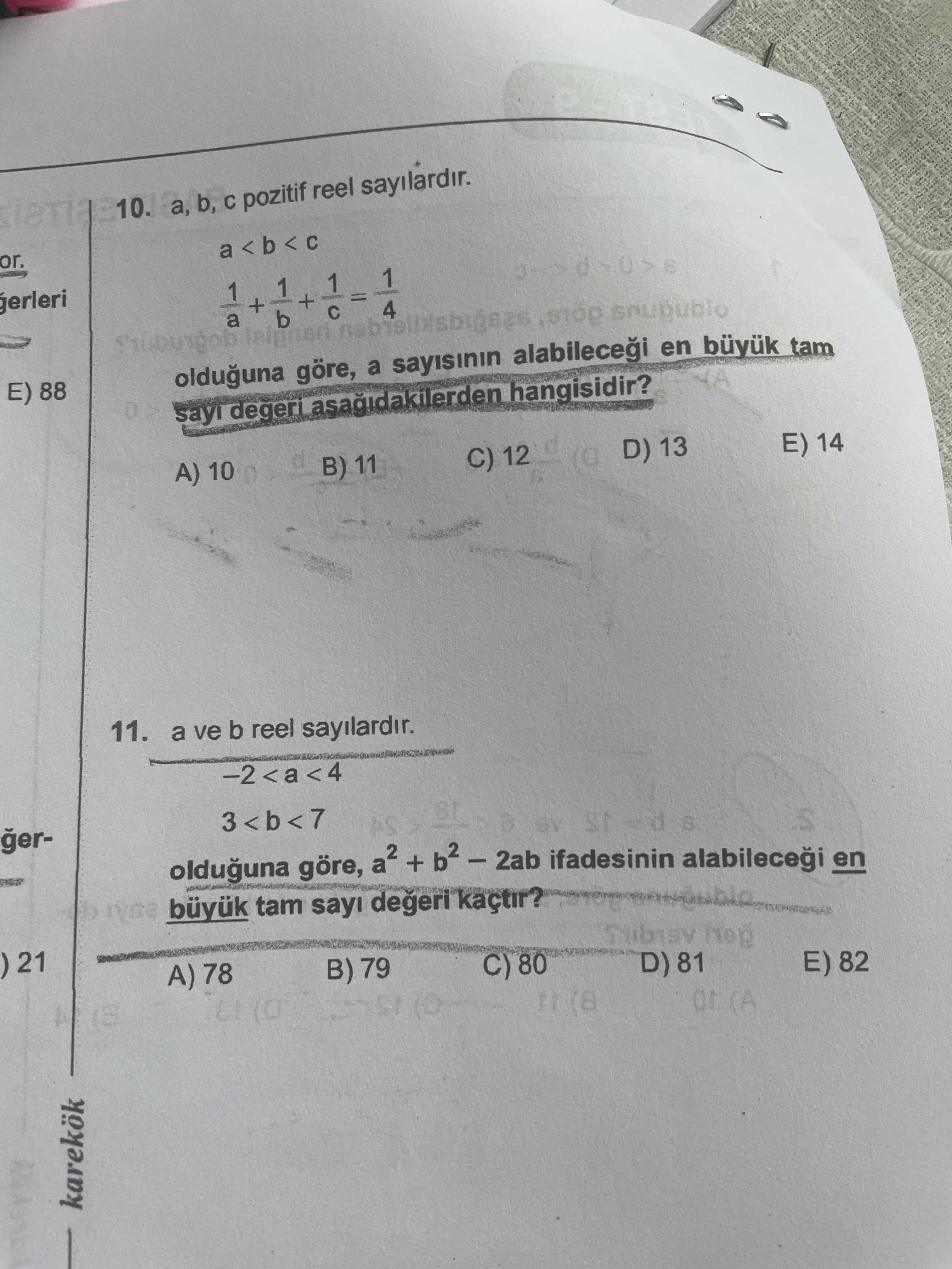 Matematik (11. Sınıf)