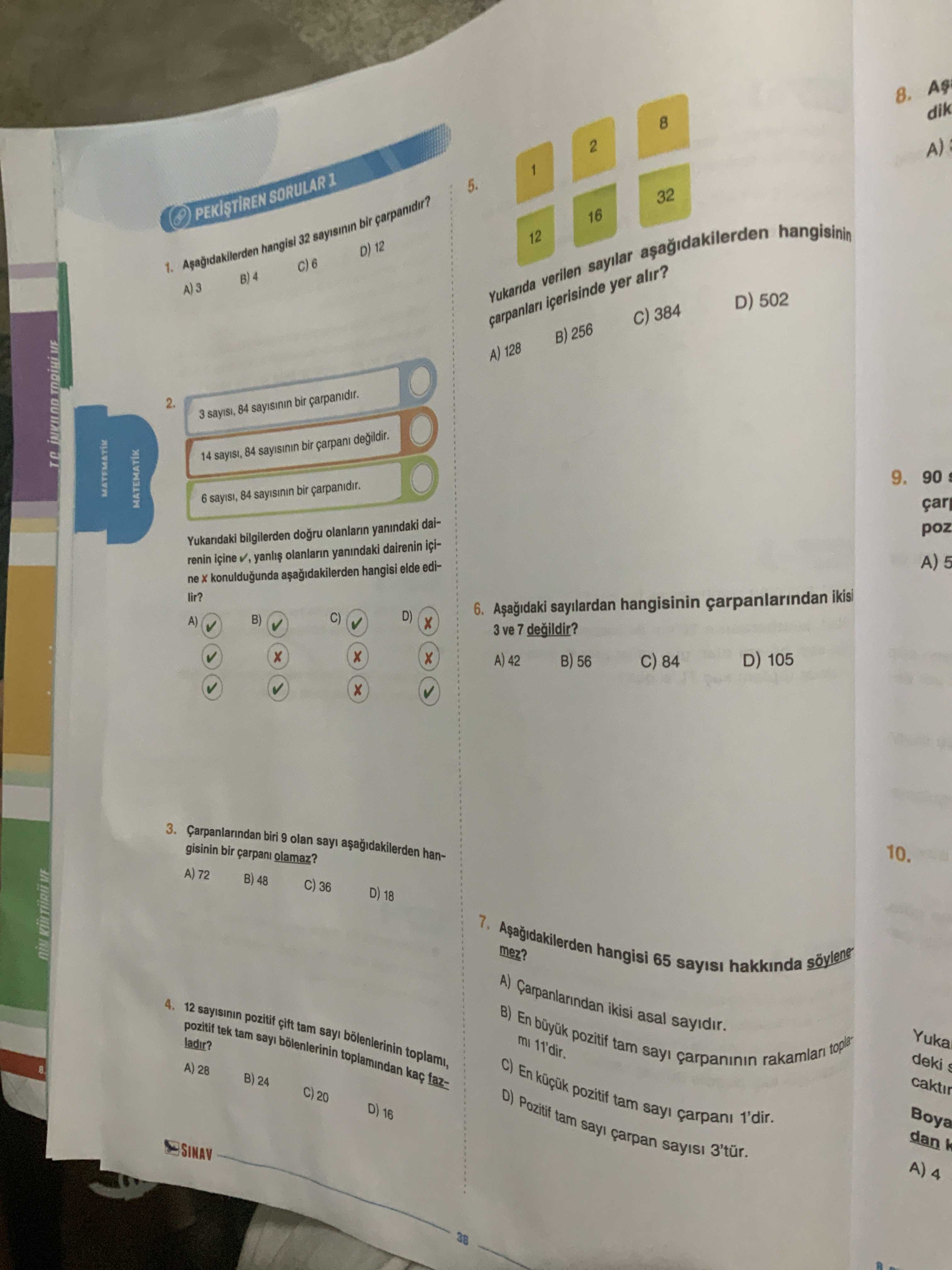 Matematik (8. Sınıf)