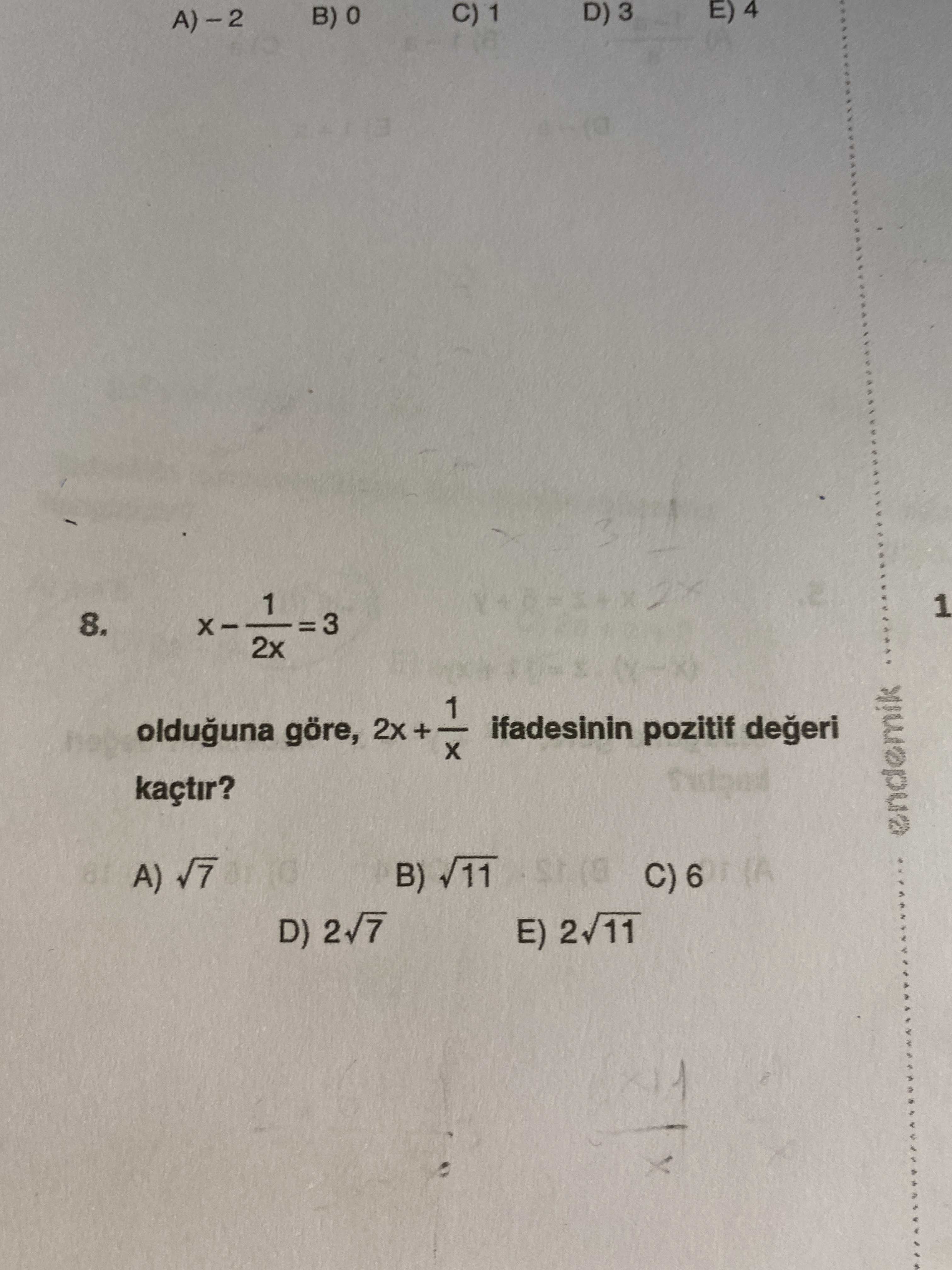 Matematik (11. Sınıf)