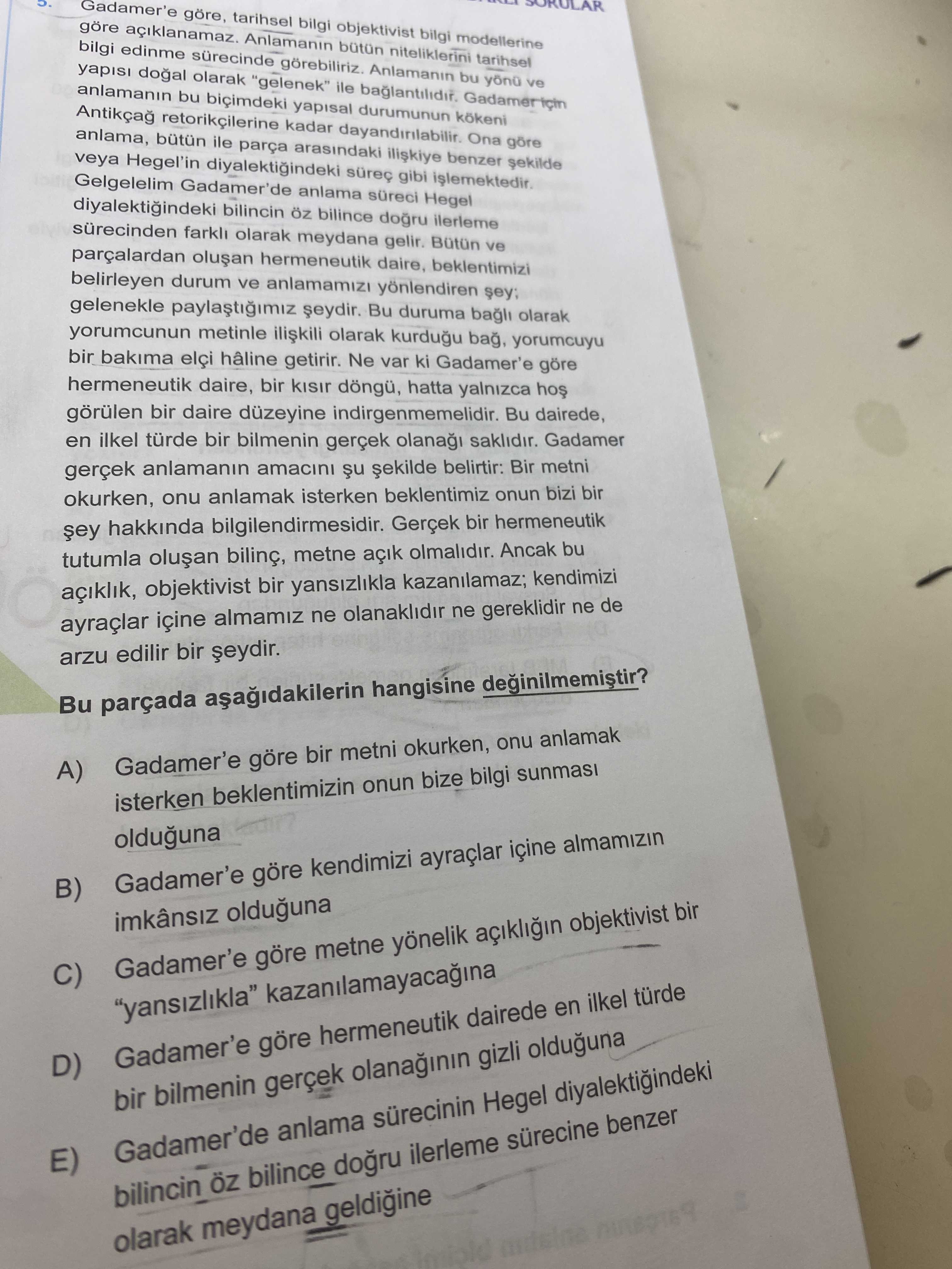 Türk Dili ve Edebiyatı  (11. Sınıf)