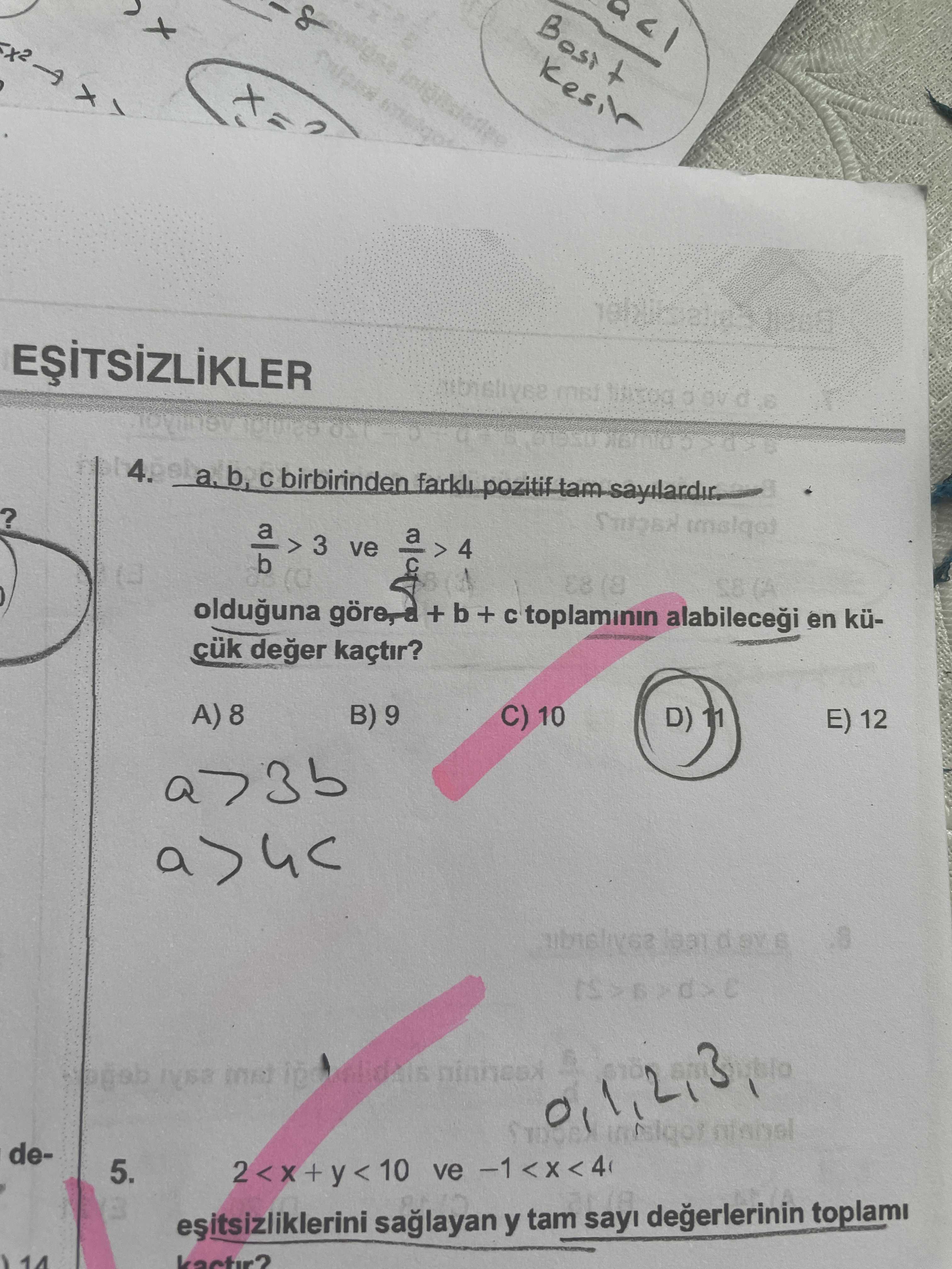 Matematik (11. Sınıf)