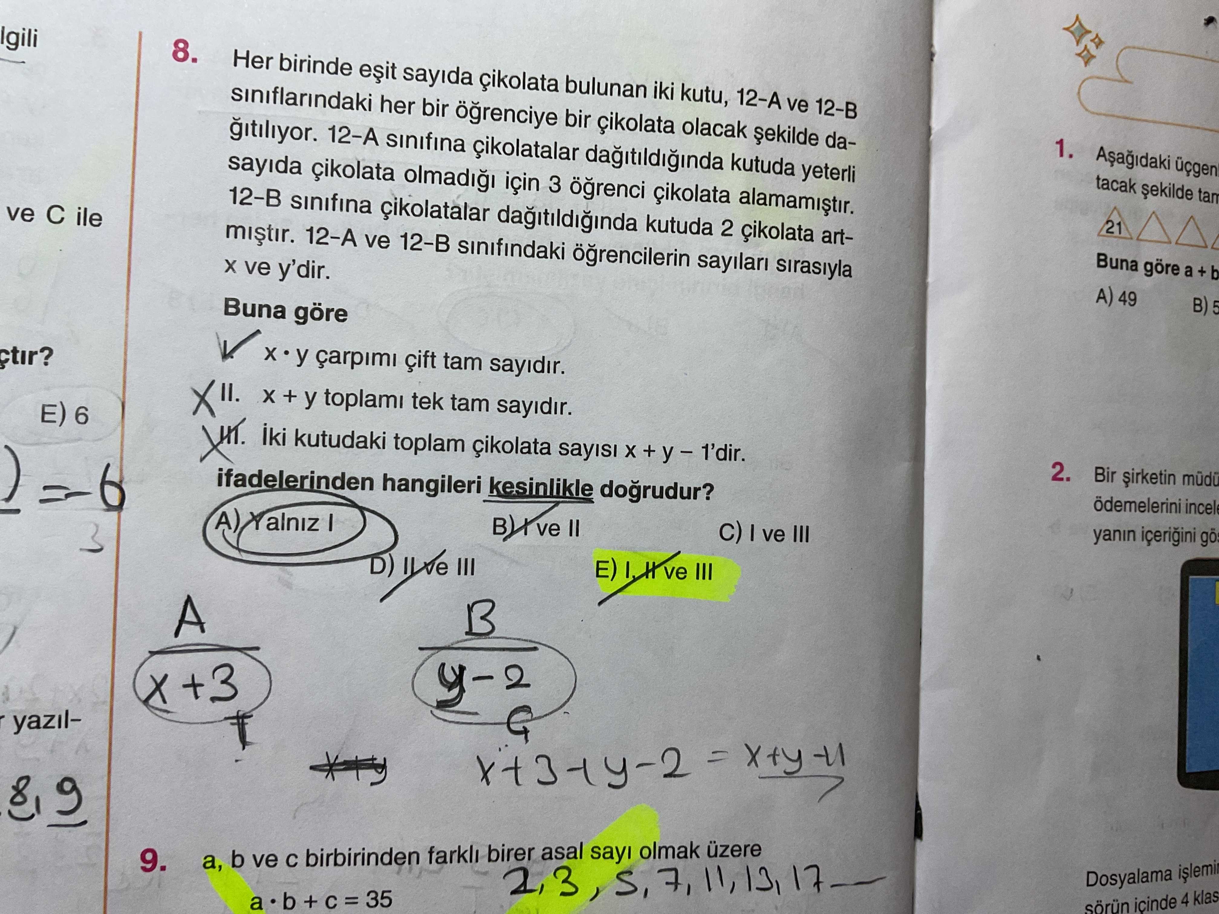 Matematik (12. Sınıf)