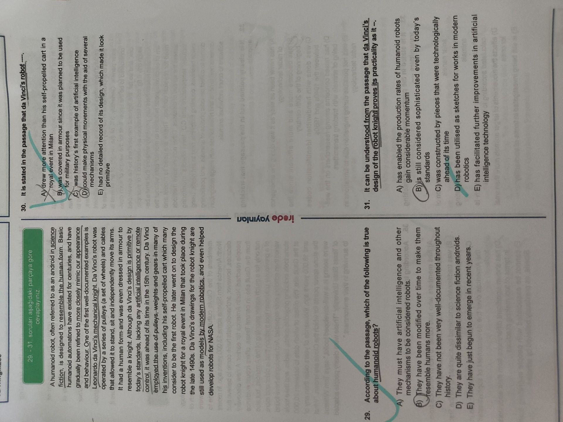 According to the passage, which of the following is true about humanoid robots?