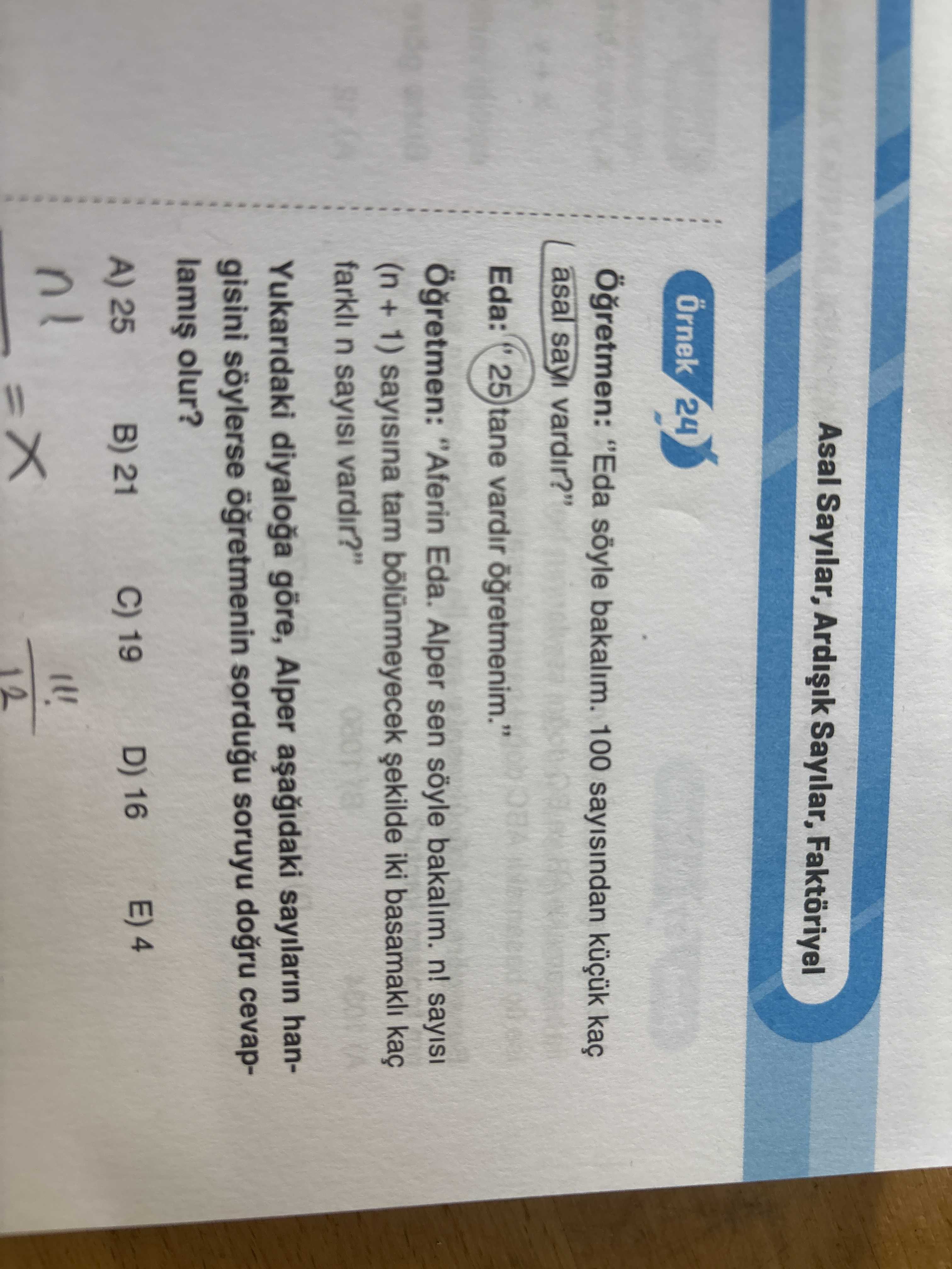 Matematik (12. Sınıf)
