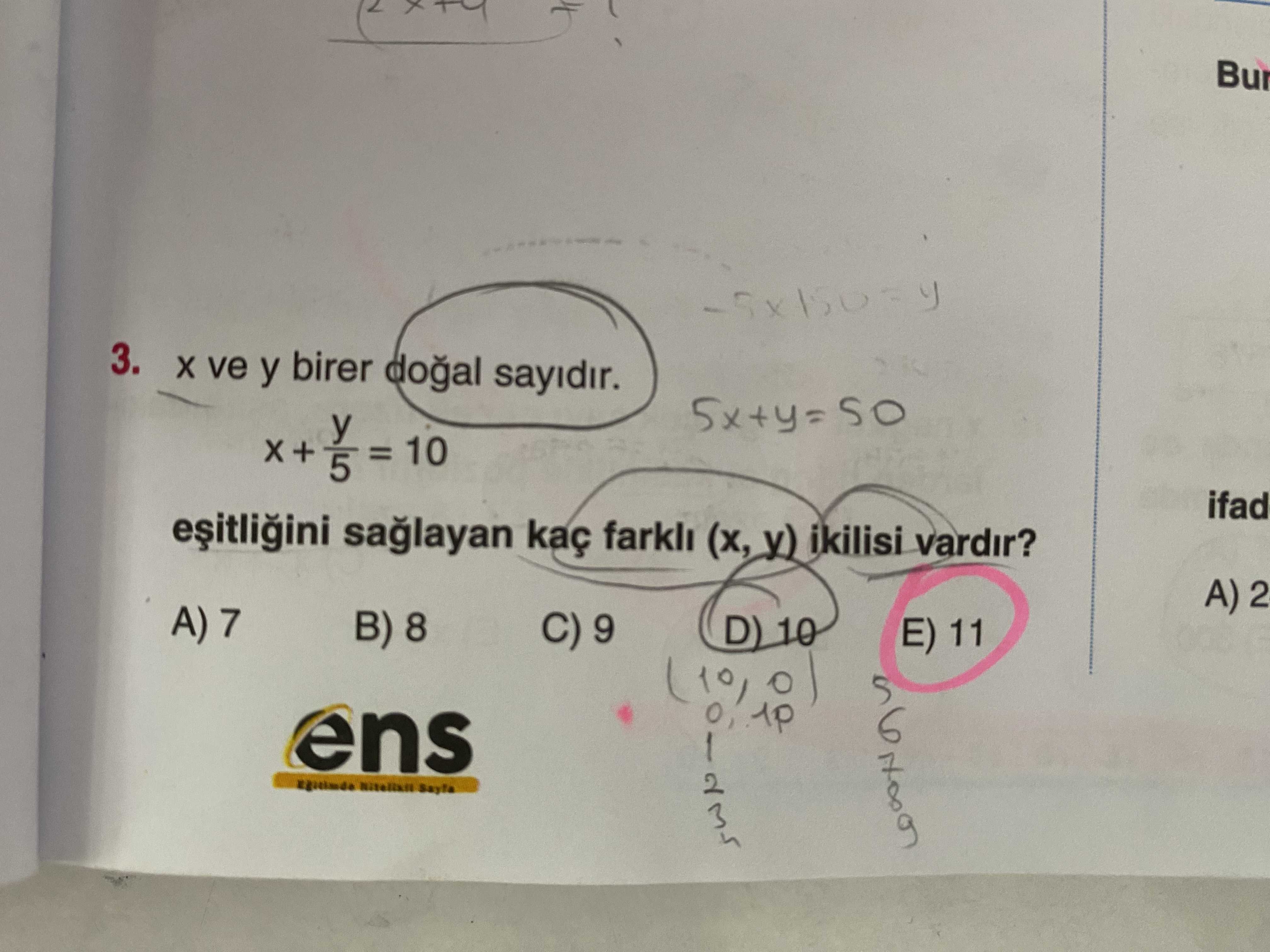 Matematik (11. Sınıf)