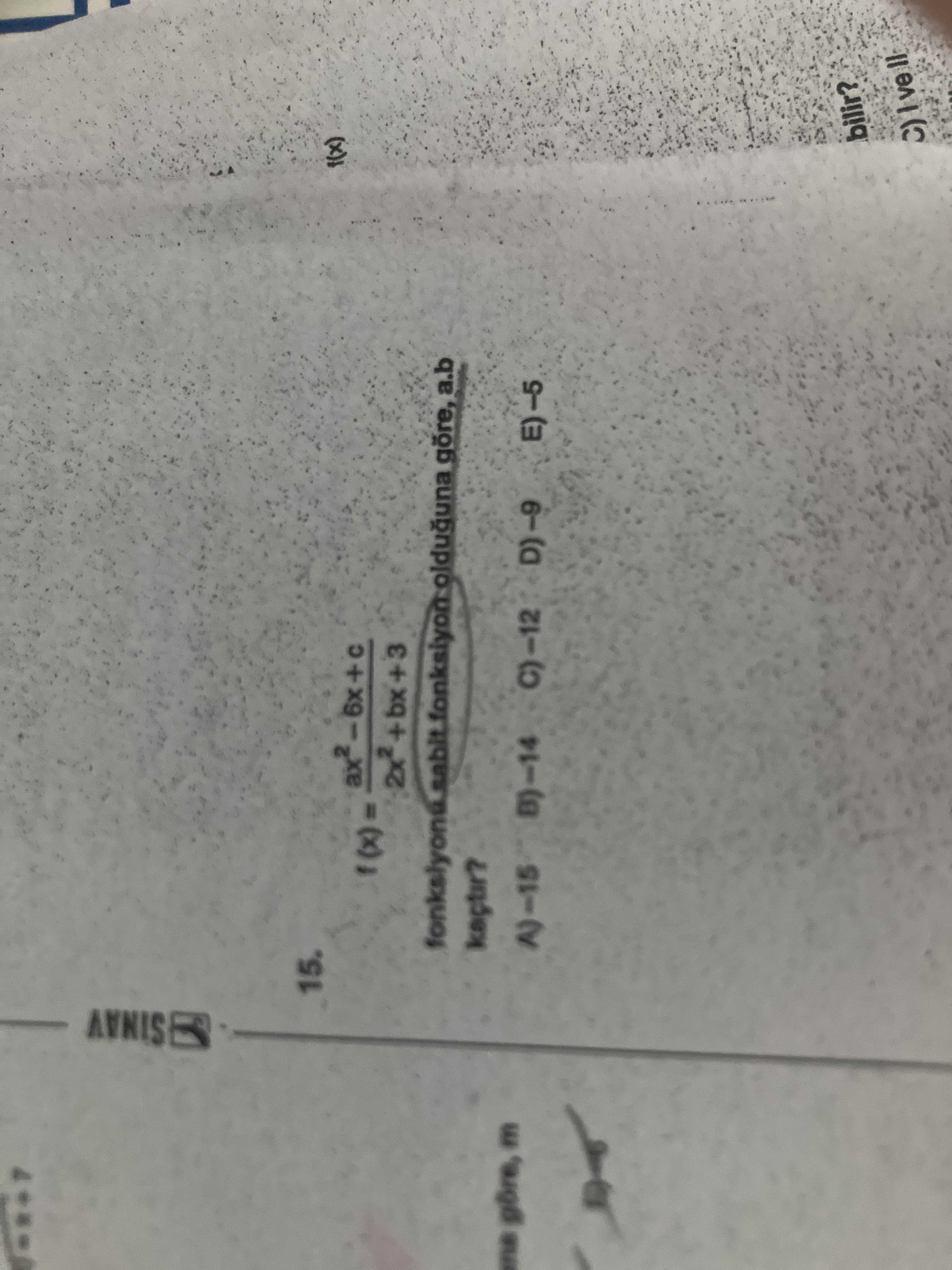 Matematik (11. Sınıf)