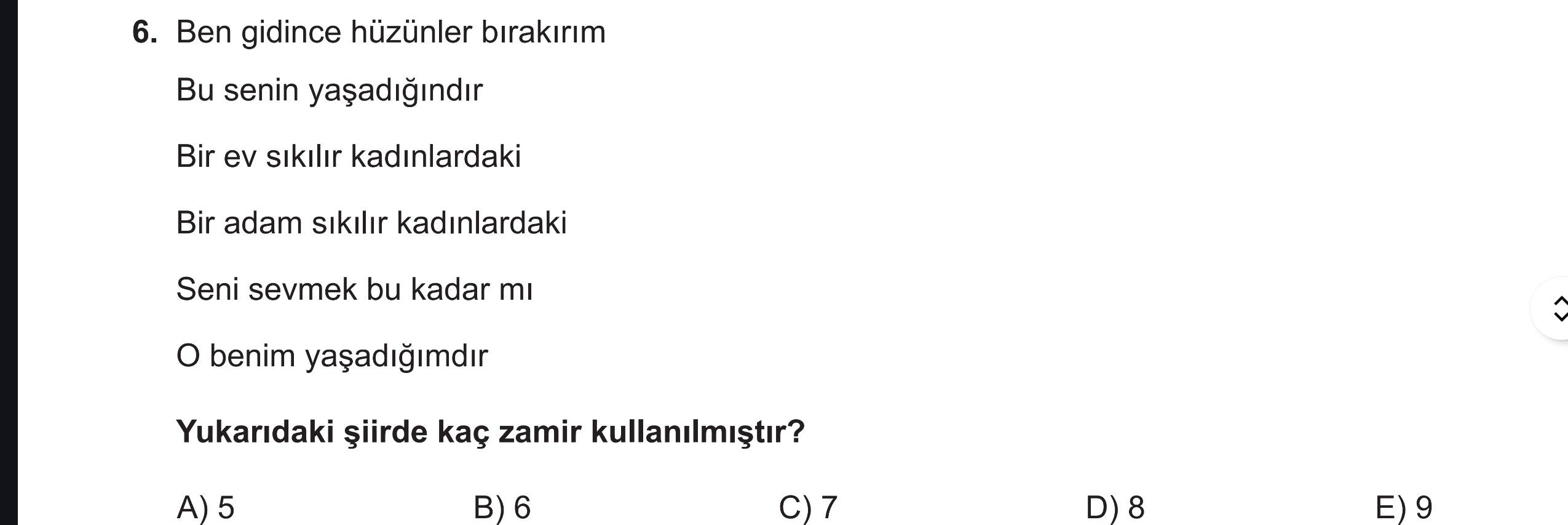 Ben gidince hüzünler bırakırım Bu senin yaşadığındır Bir ev sıkılır kadınlardaki Bir adam sıkılır