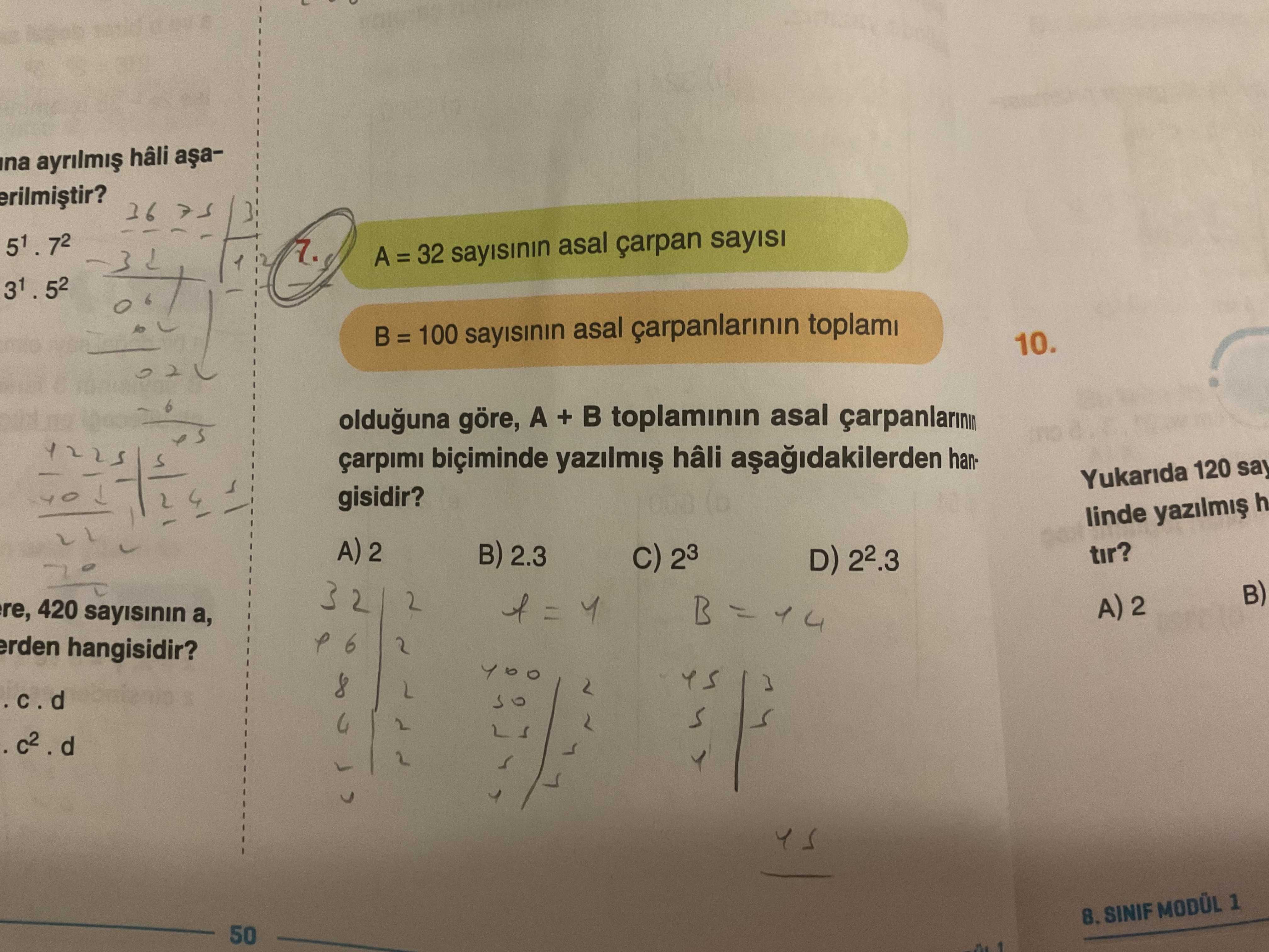 Matematik (8. Sınıf)