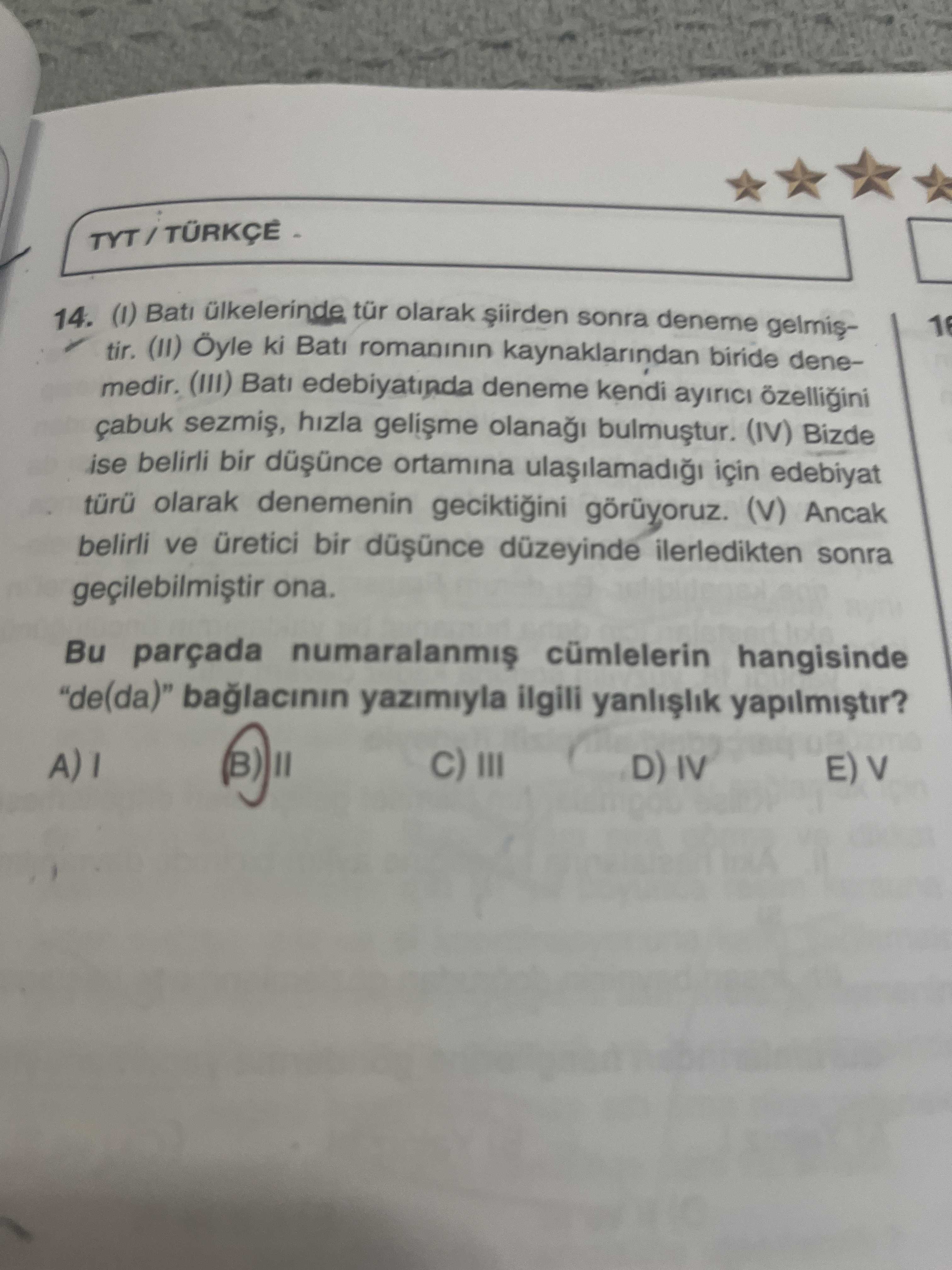 Türkçe (Mezun)