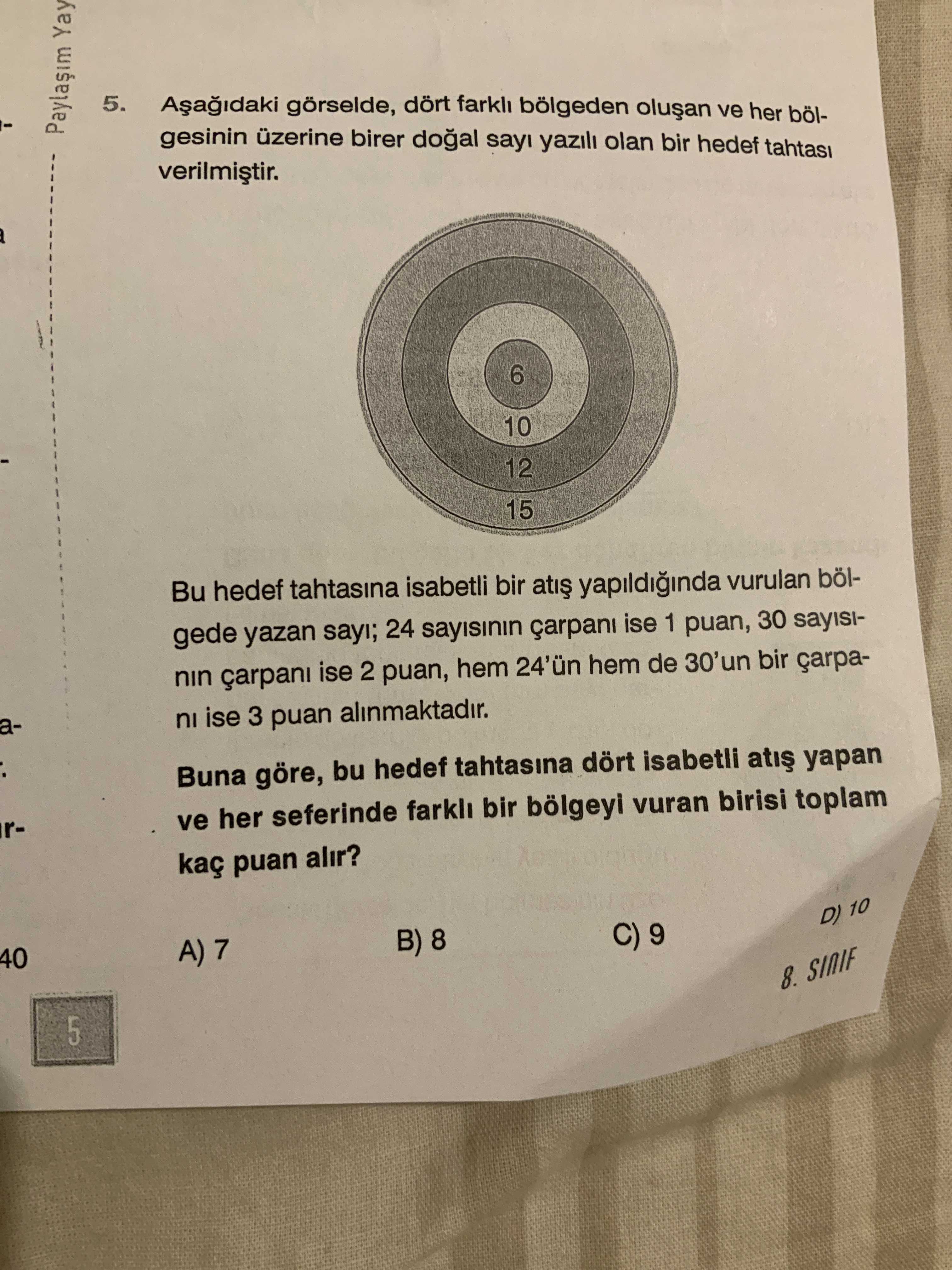 Matematik (8. Sınıf)