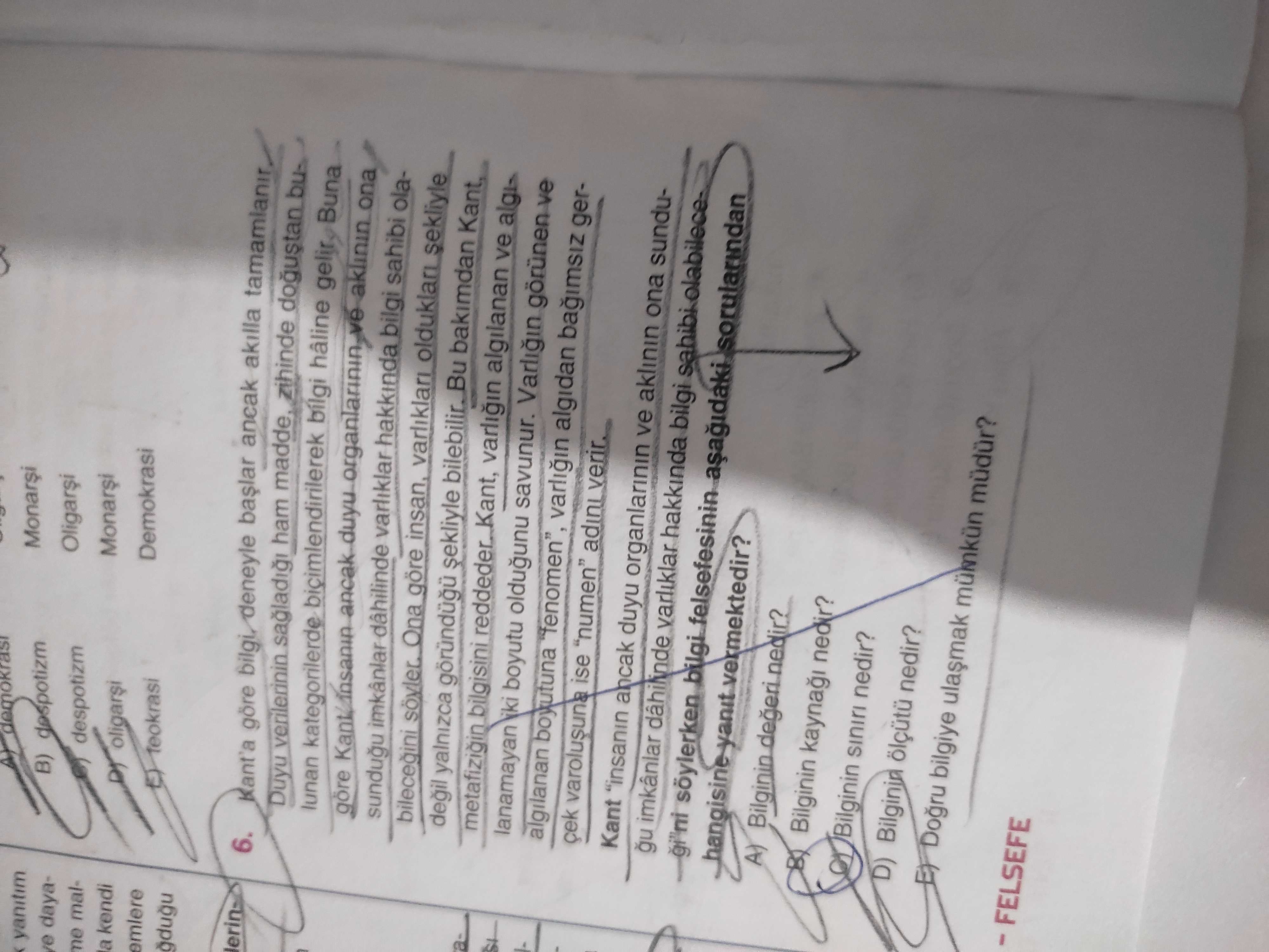 Felsefe (11. Sınıf)