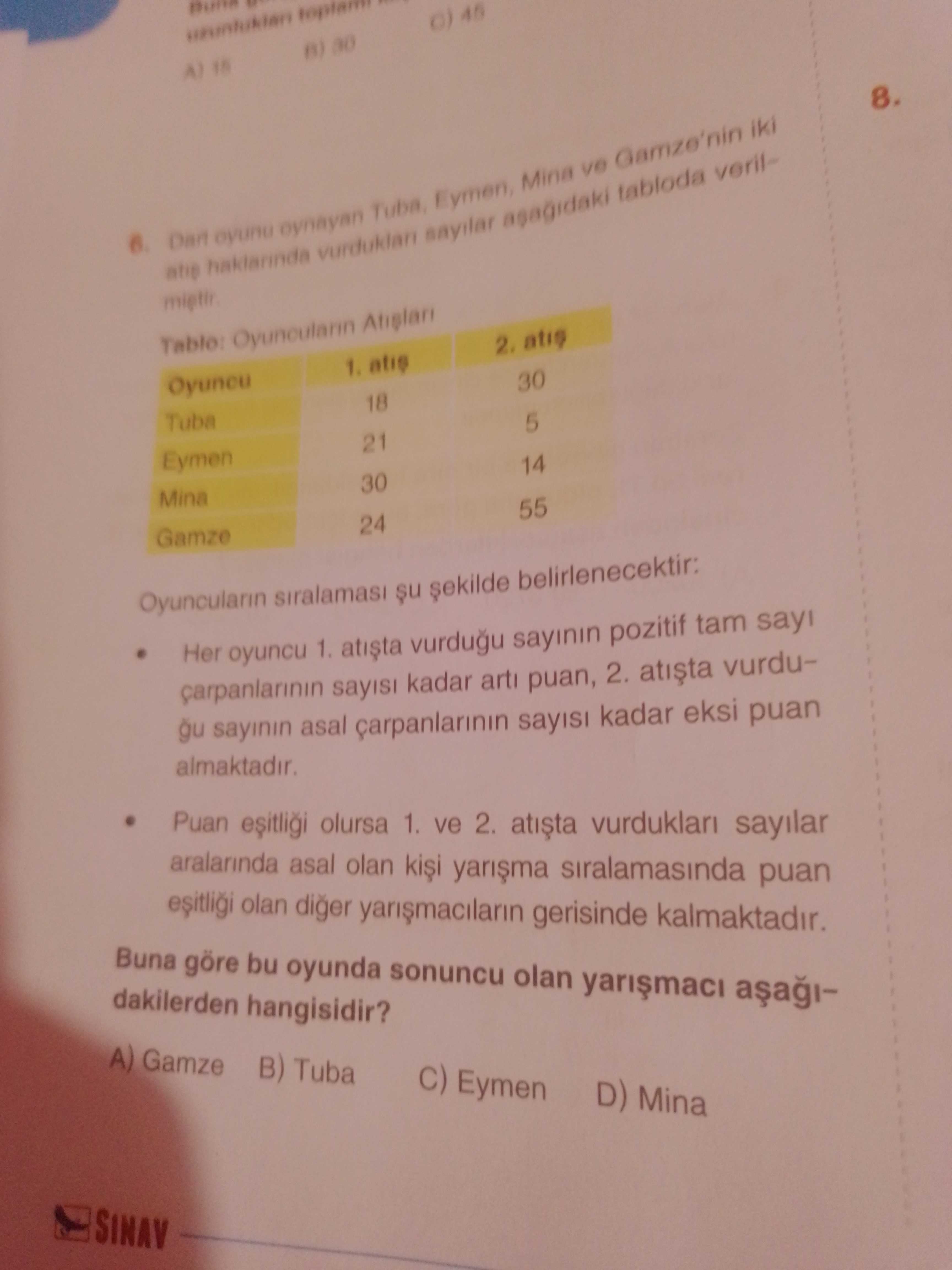 Matematik (8. Sınıf)
