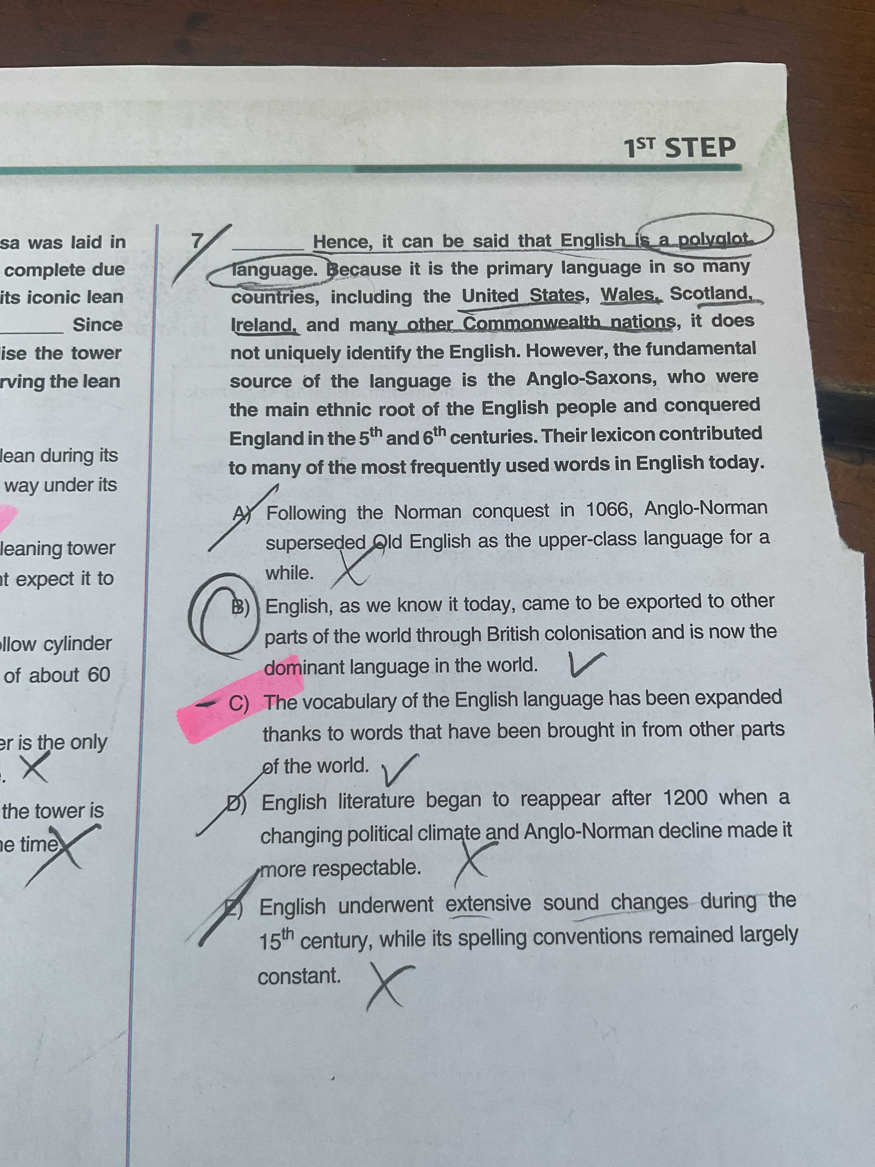 Hence, it can be said that English is a polyglot language. Because it is the primary language in so