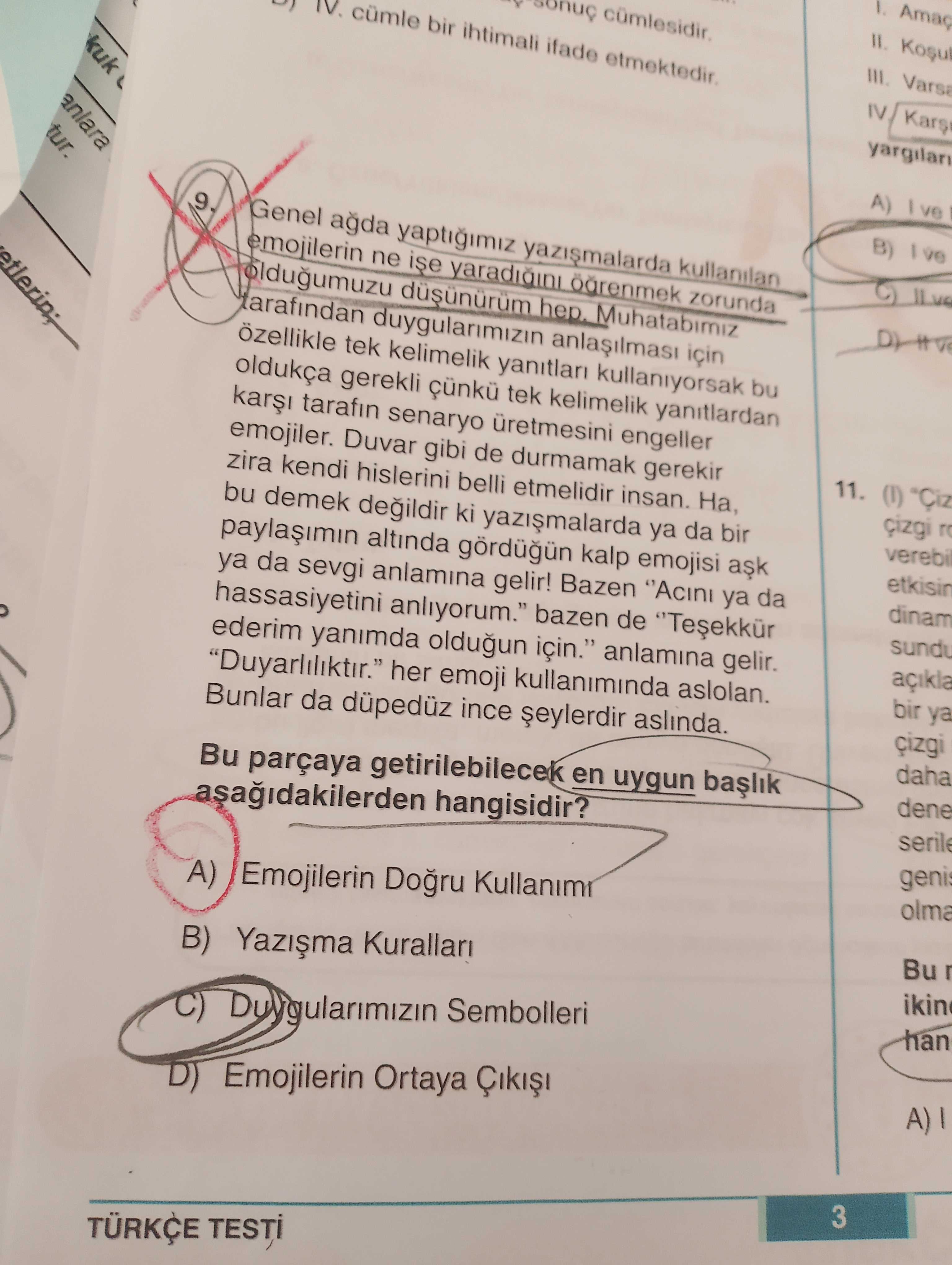Genel ağda yaptığımız yazışmalarda kullanılan emojilerin ne işe yaradığını öğrenmek zorunda