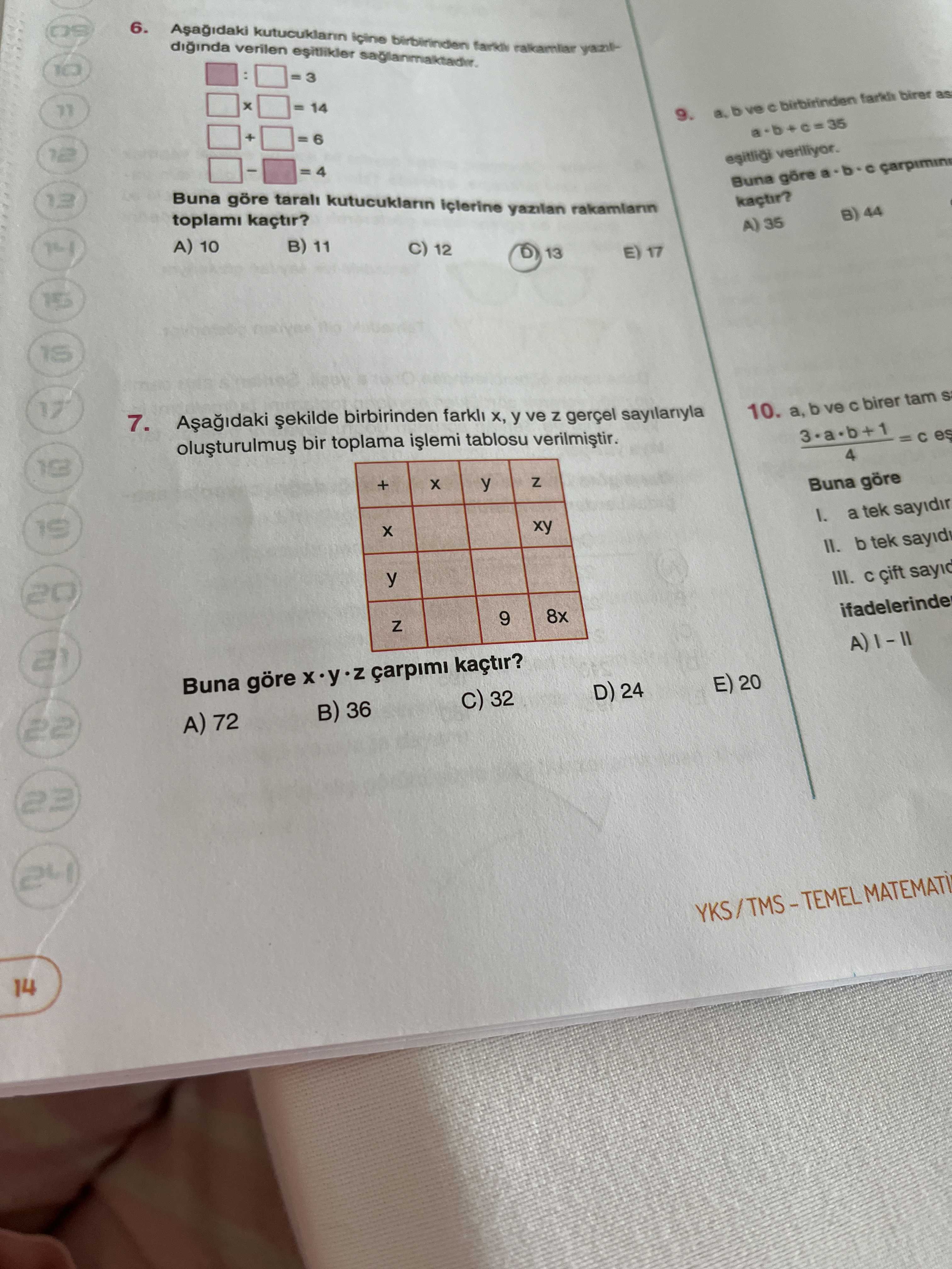 Matematik (12. Sınıf)