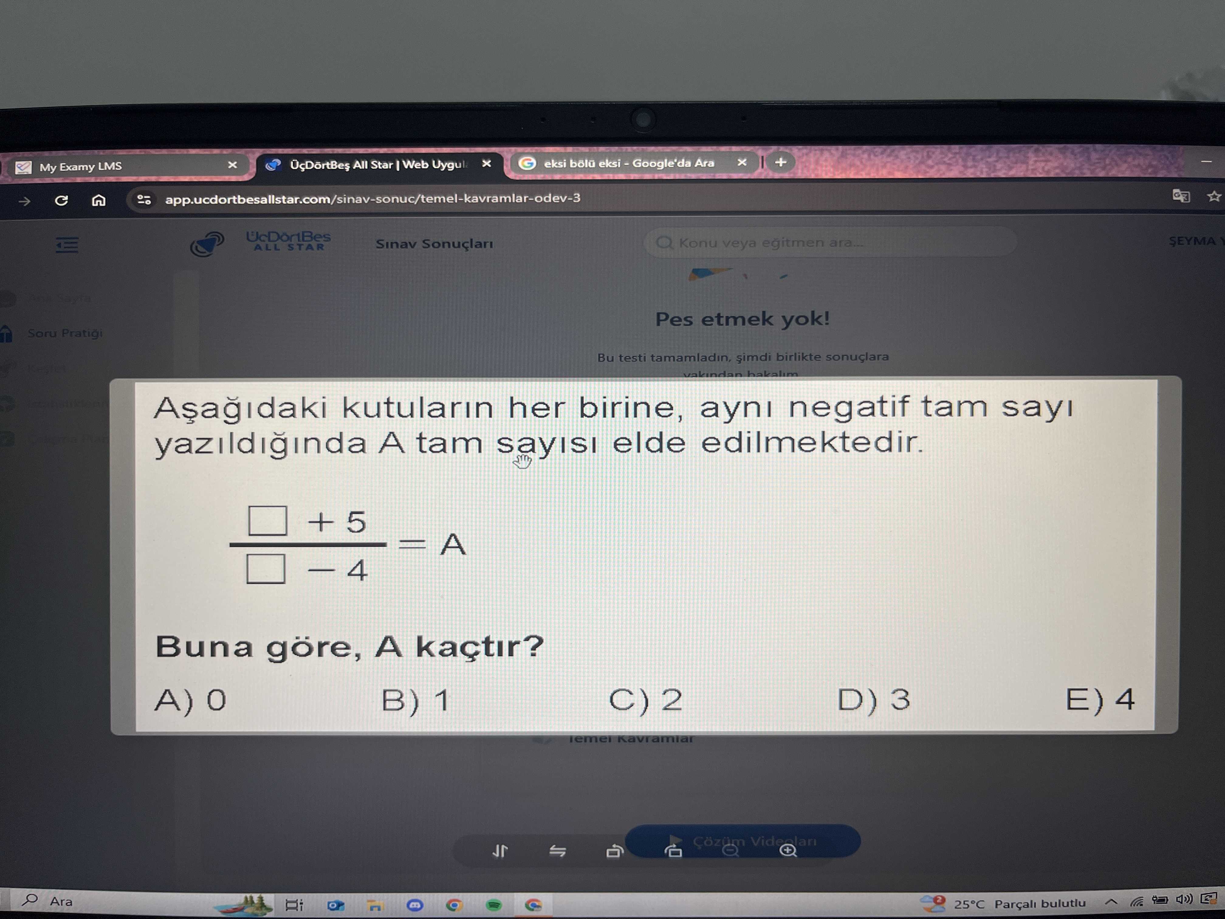 Matematik (Mezun)