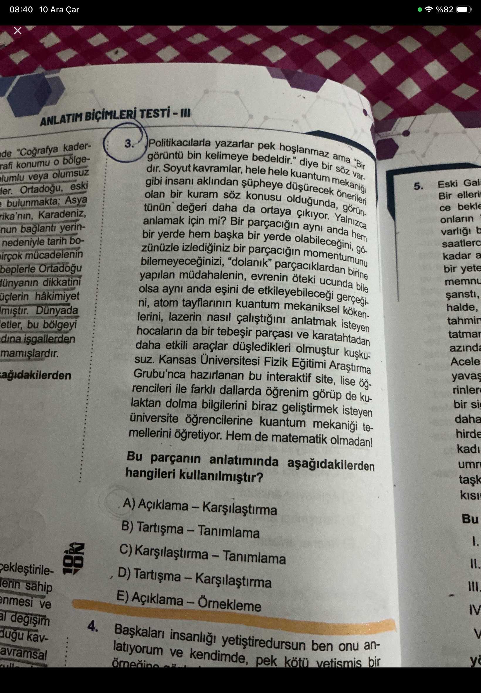 Politikacılarla yazarlar pek hoşlanmaz ama görüntü bin kelimeye bedeldir." diye bir söz vardır