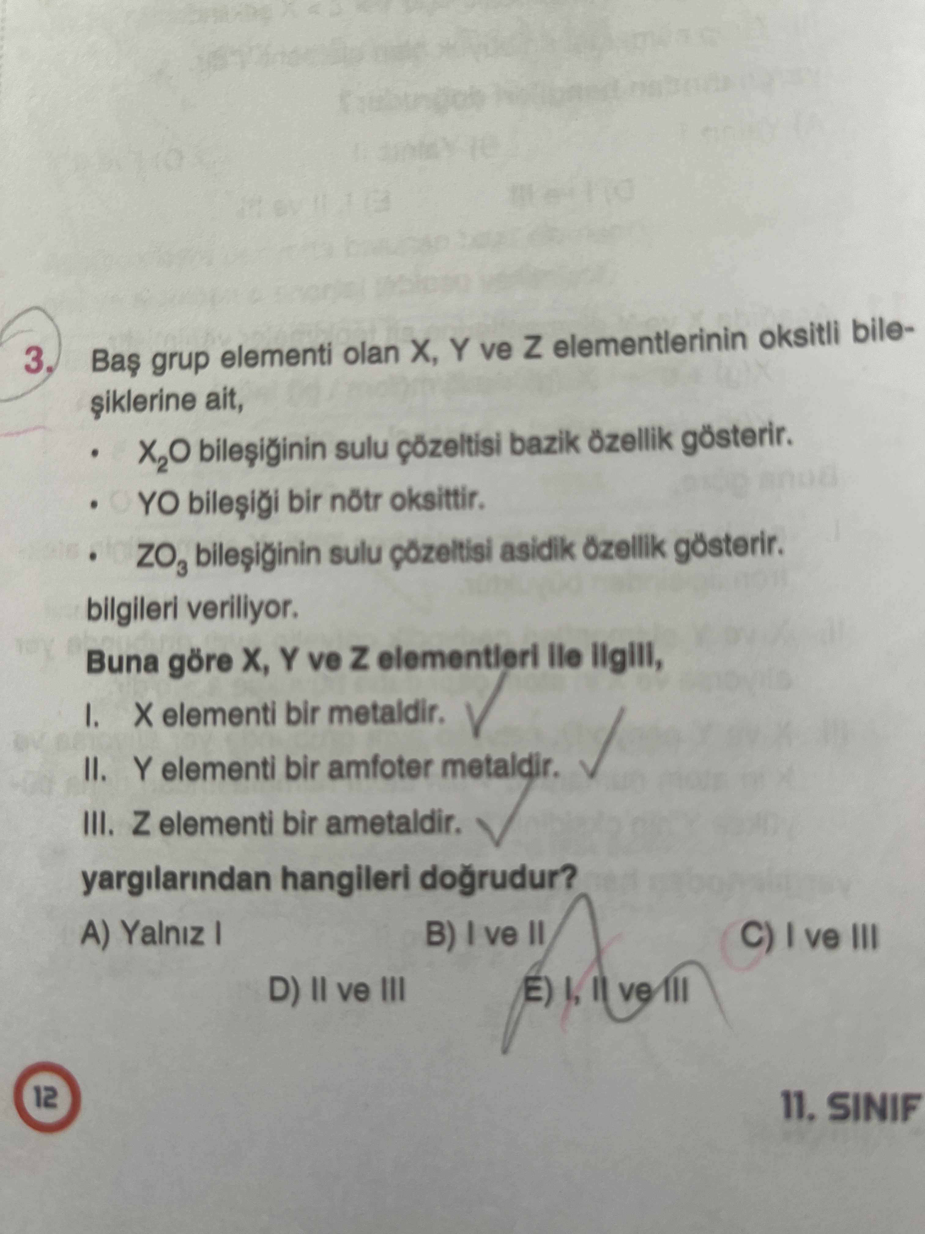 Kimya (11. Sınıf)