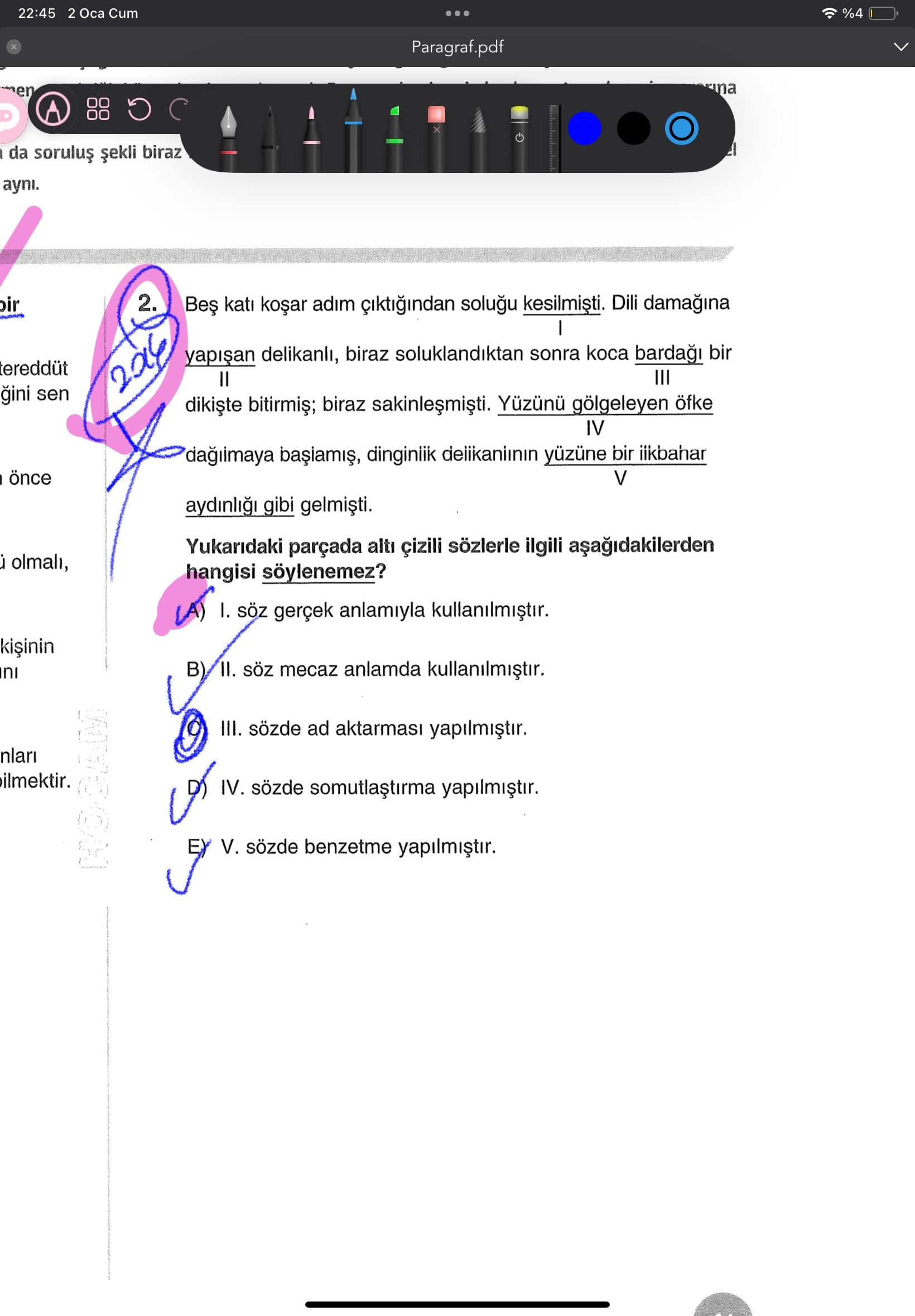 Beş katlı koşar adım çıktığından soluğu kesilmişti. Dili damağına I yapışan delikanlı, biraz