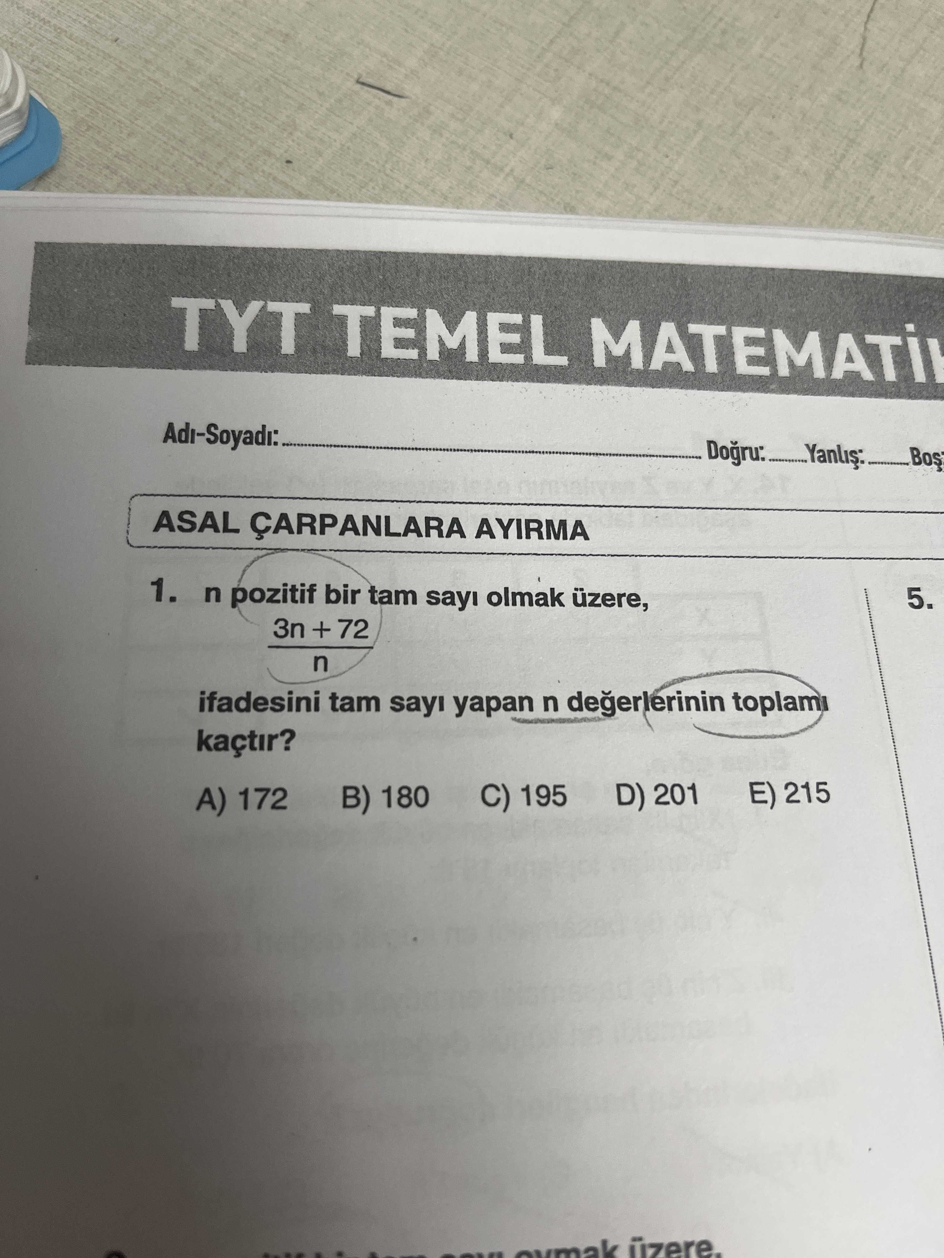 Matematik (Mezun)