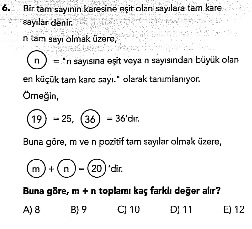 Matematik (11. Sınıf)