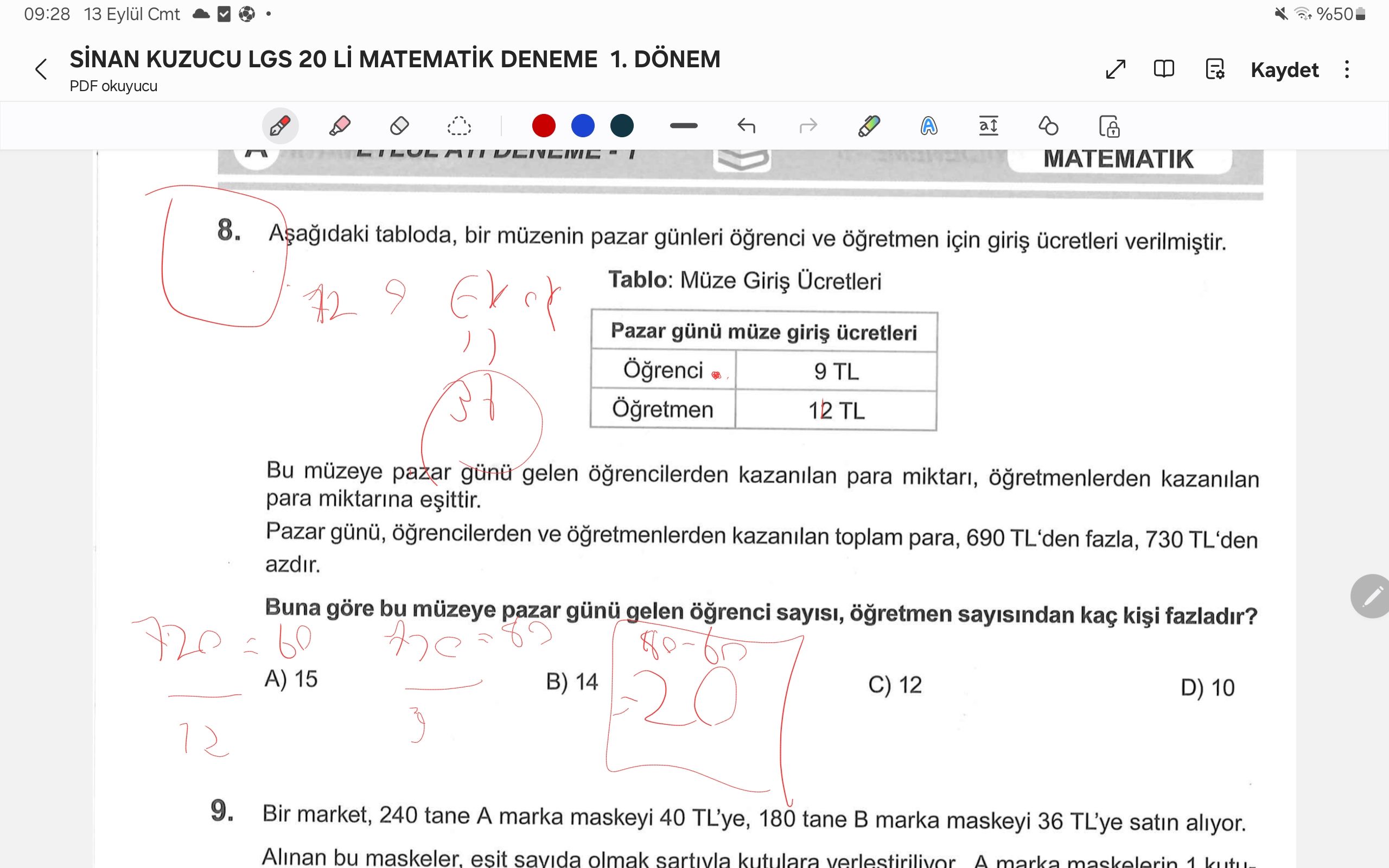 Matematik (8. Sınıf)