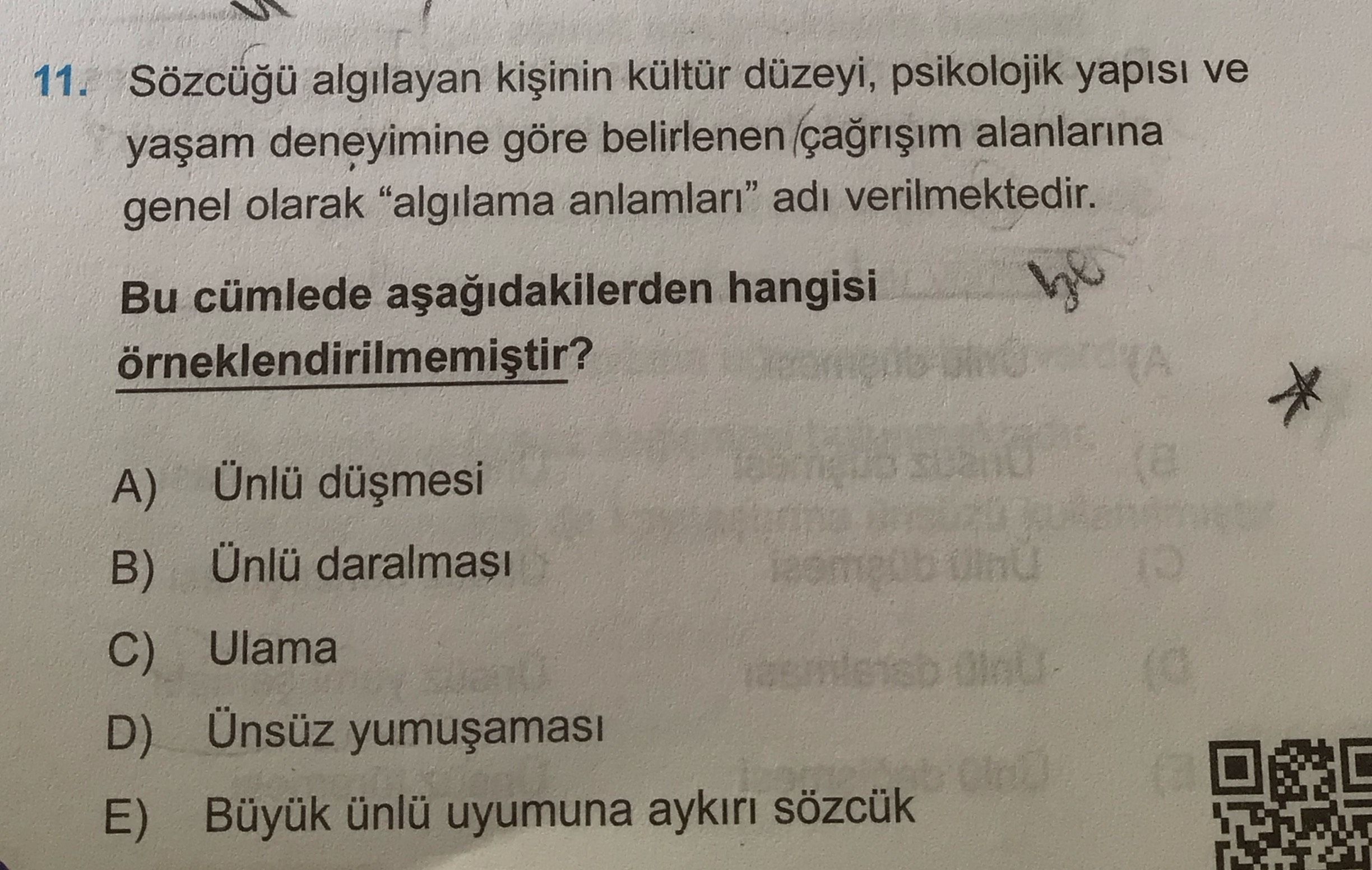 Sözcüğü algılayan kişinin kültür düzeyi, psikolojik yapısı ve yaşam deneyimine göre belirlenen