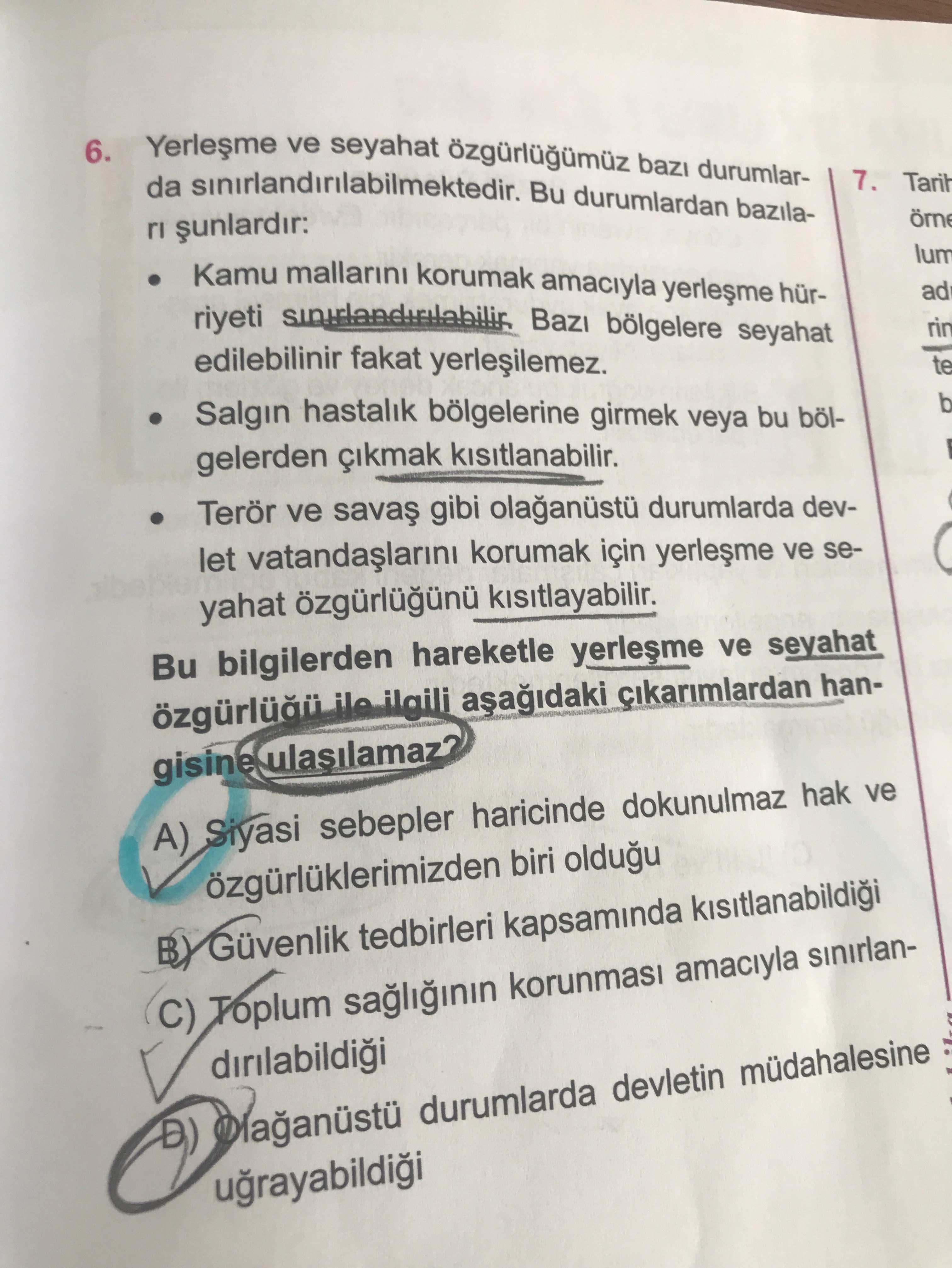 Sosyal Bilgiler (7. Sınıf)
