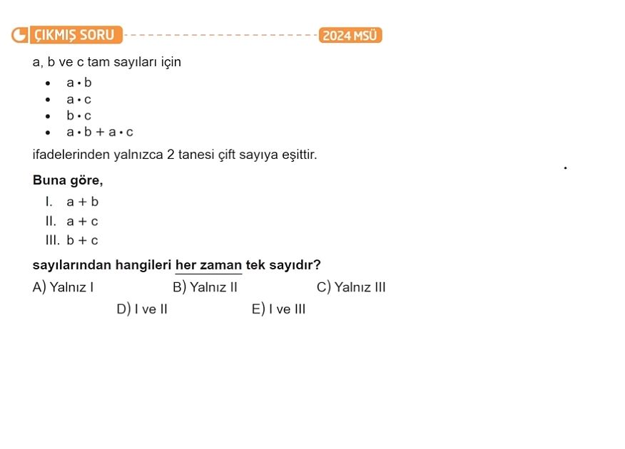 Matematik (Mezun)