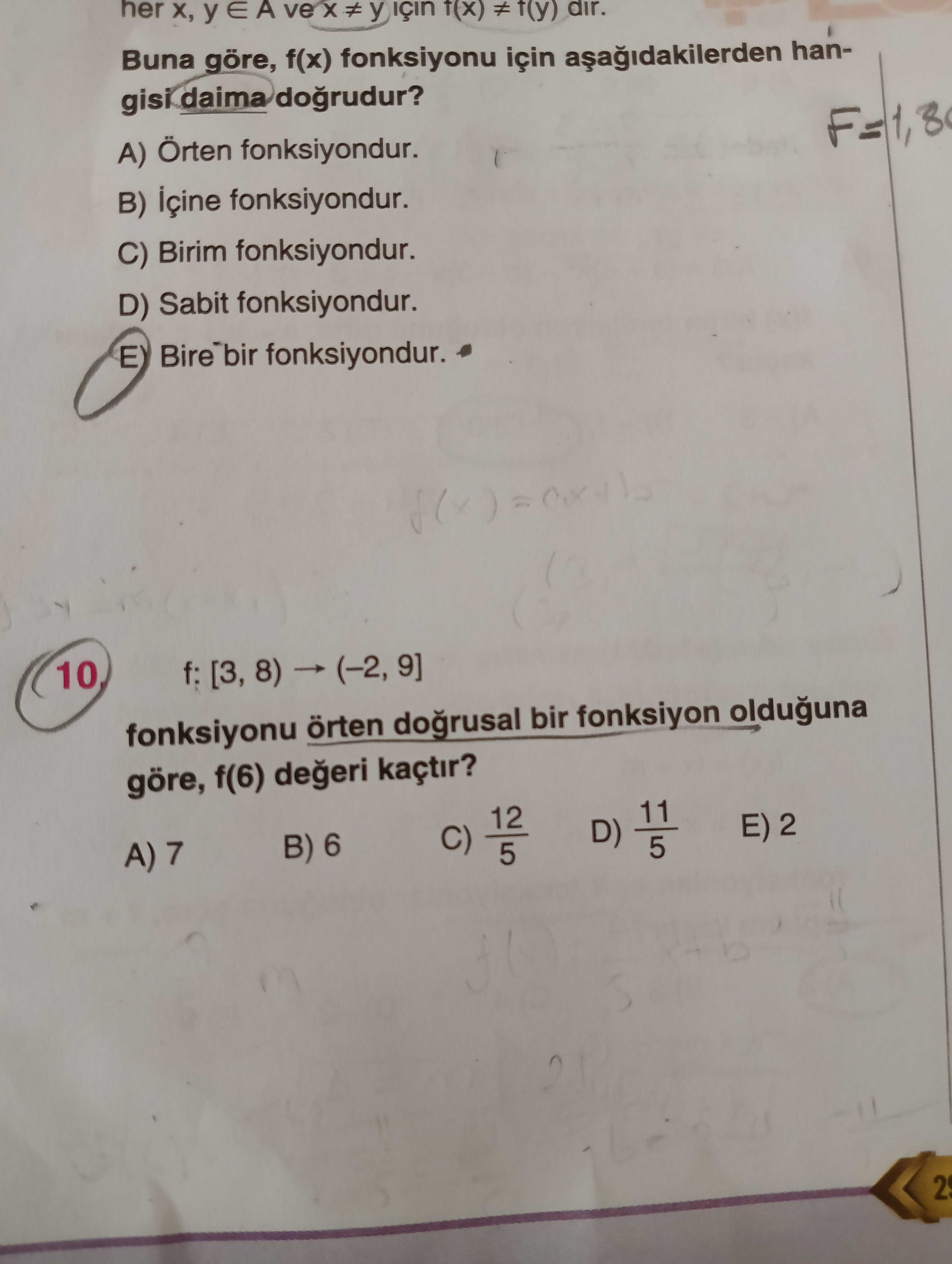 Matematik (12. Sınıf)