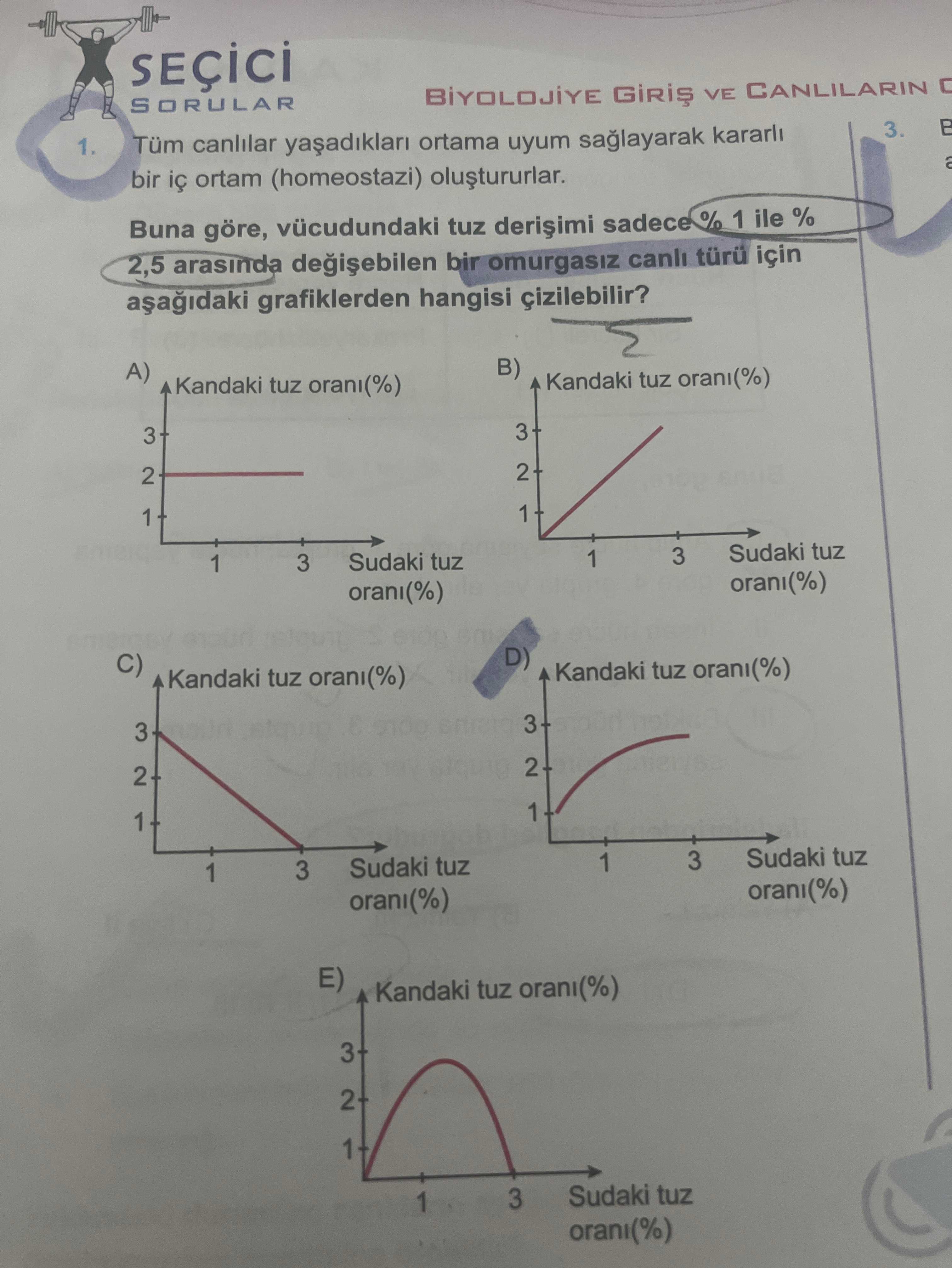 Tüm canlılar yaşadıkları ortama uyum sağlayarak kararlı bir iç ortam (homeostazi) oluştururlar. Buna
