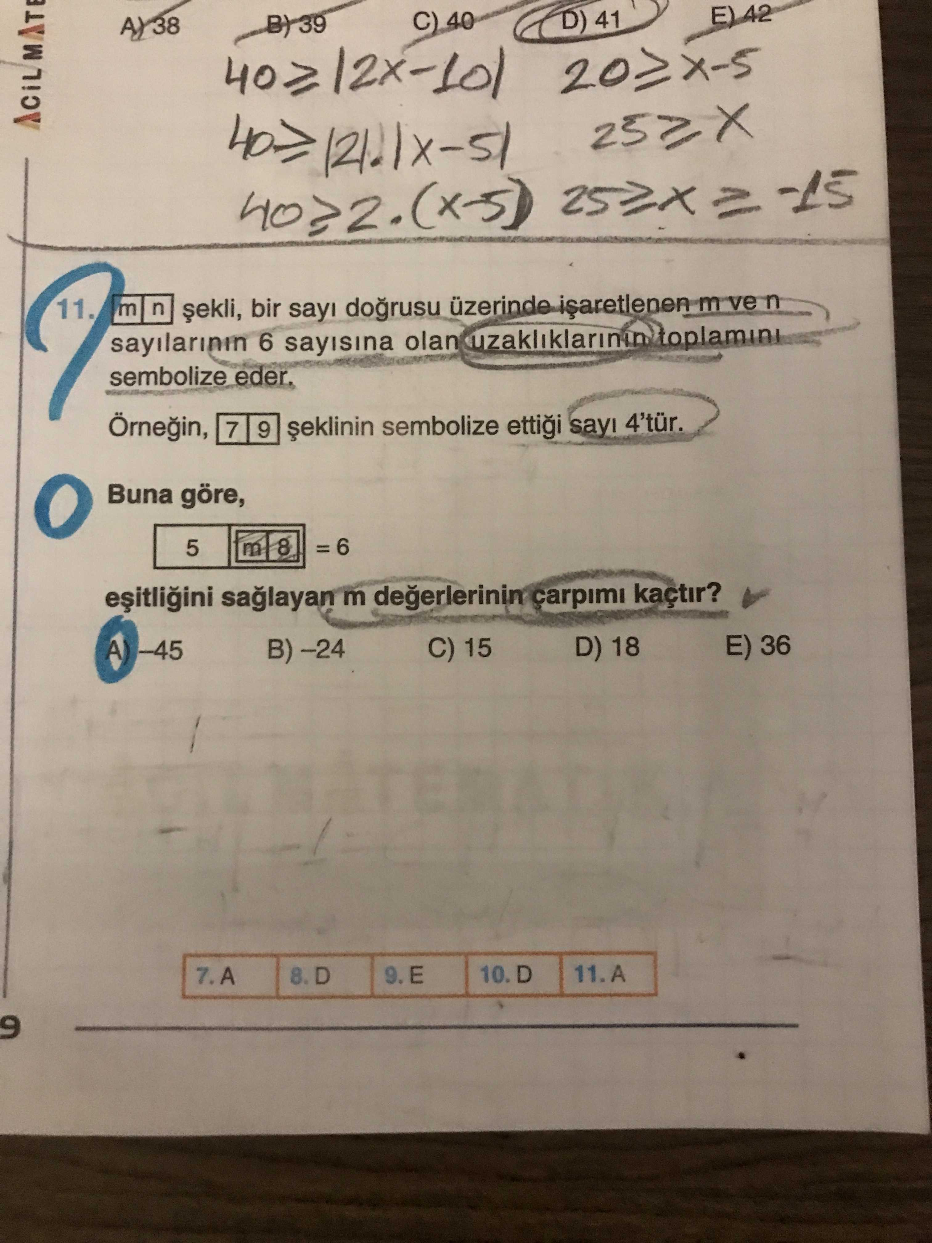 Matematik (11. Sınıf)