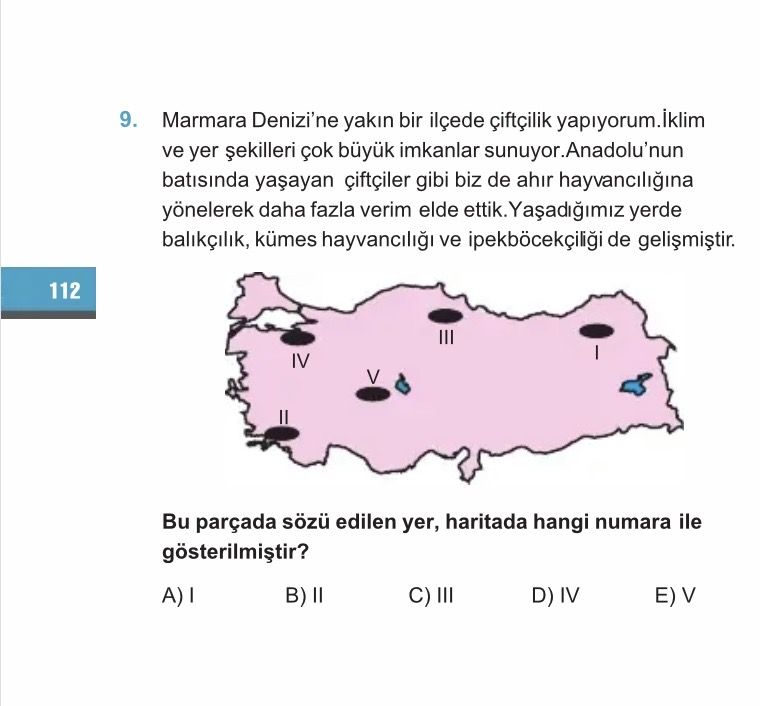 Marmara Denizi'ne yakın bir ilçede çiftçilik yapıyorum. İklim ve yer şekilleri çok büyük imkanlar