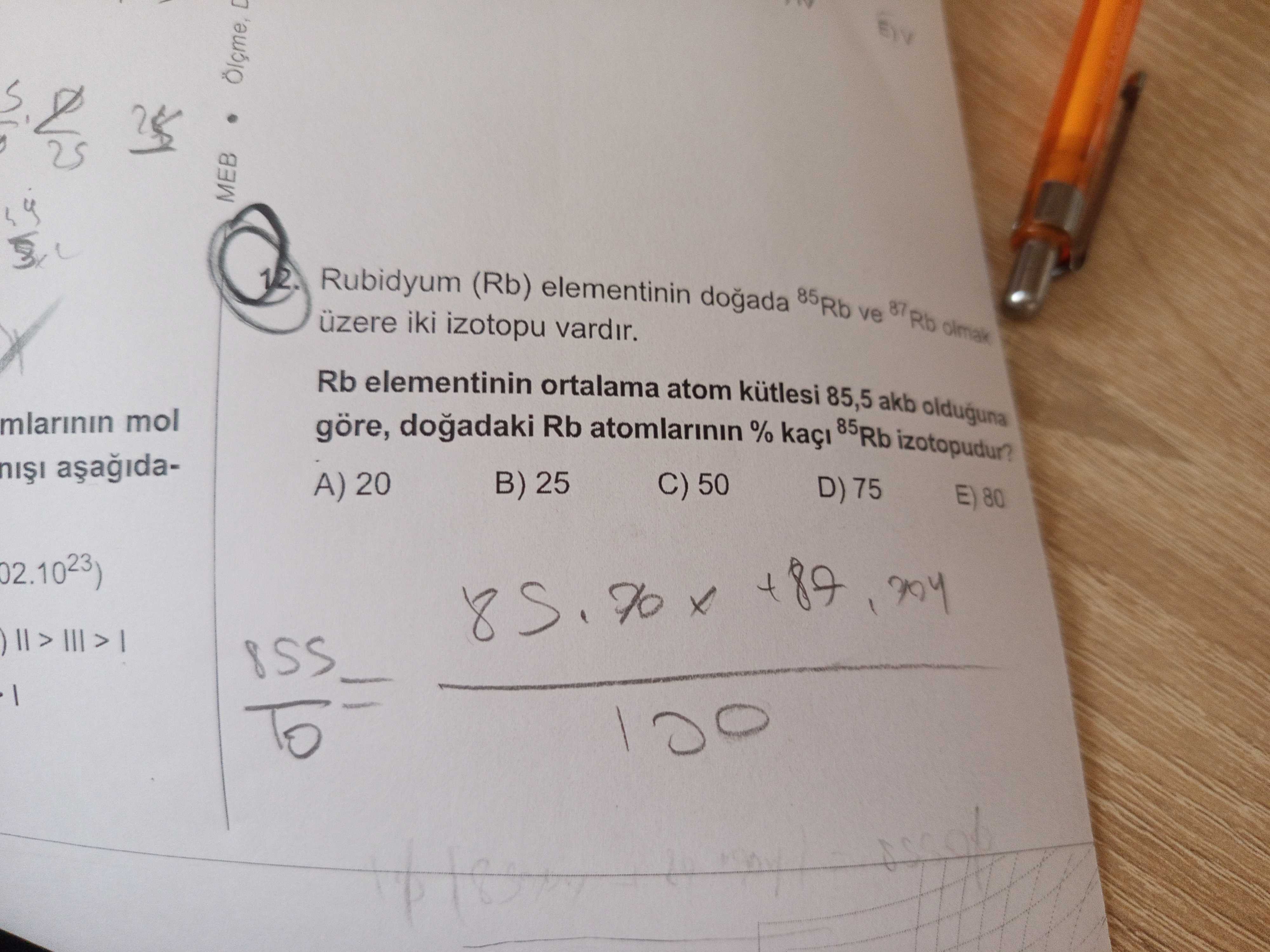Kimya (11. Sınıf)