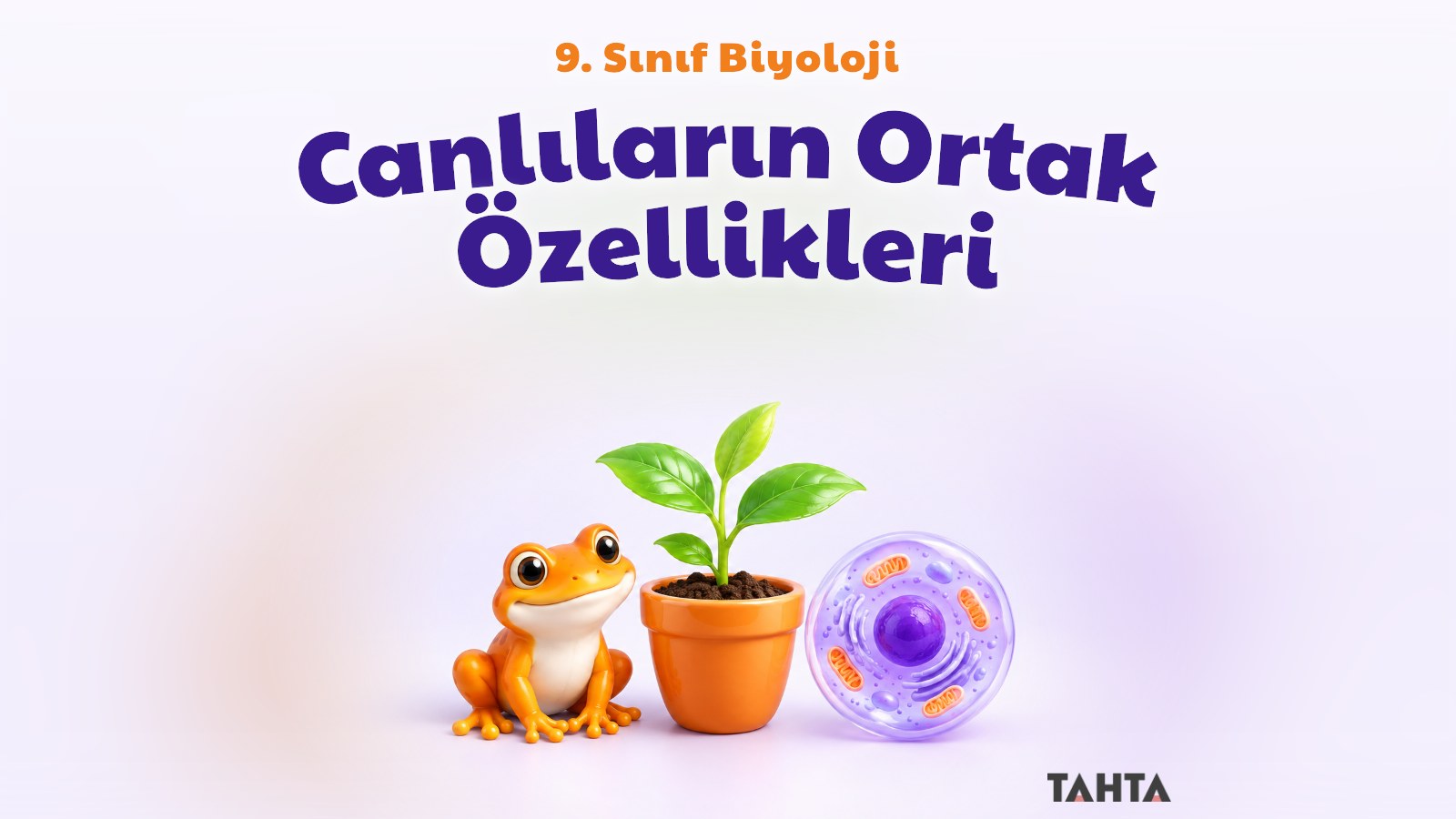 9. Sınıf Biyoloji Canlıların Ortak Özellikleri Konu Anlatımı