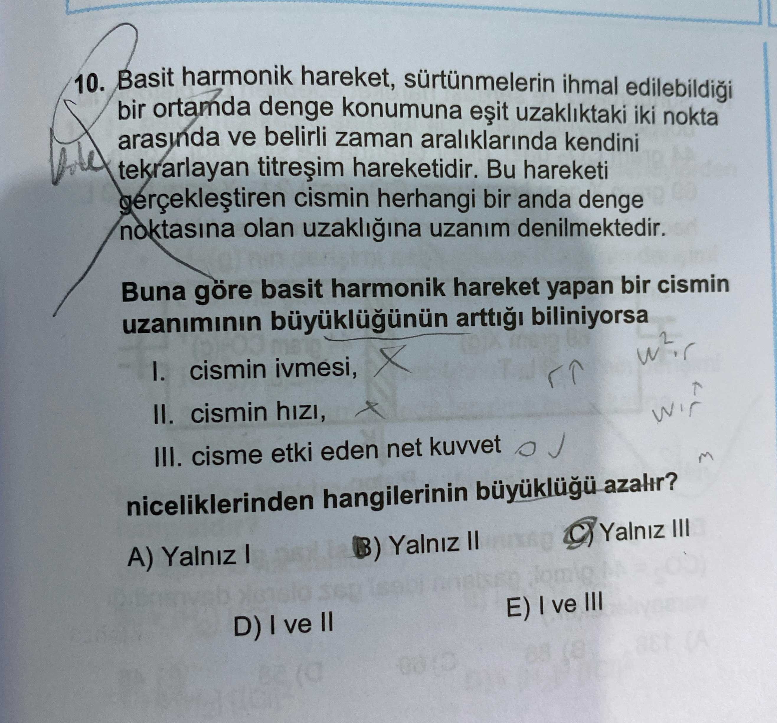 Basit harmonik hareket, sürtünmelerin ihmal edilebildiği bir ortamda denge konumuna eşit uzaklıktaki