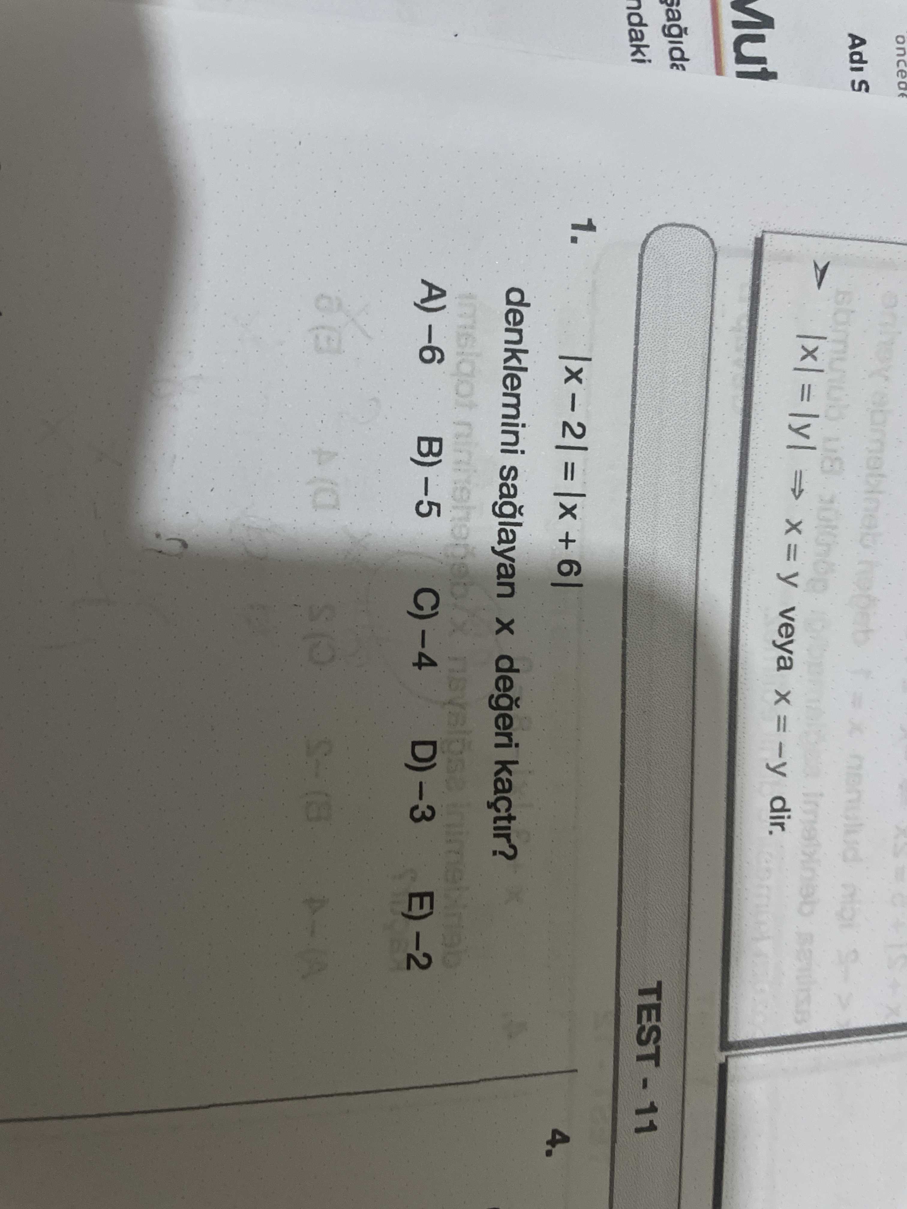 Matematik (11. Sınıf)