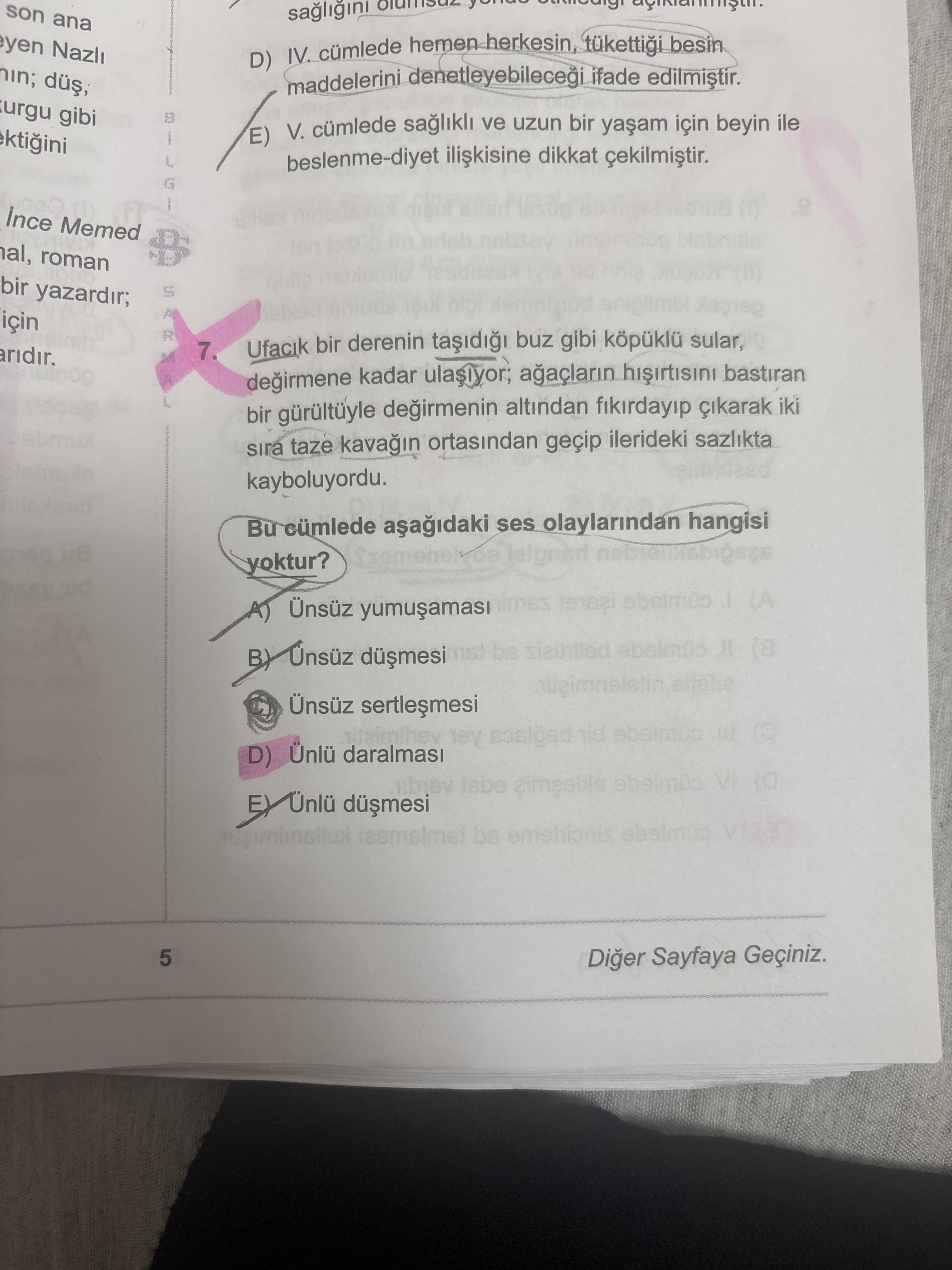 Ufacık bir derenin taşıdığı buz gibi köpüklü sular, değirmene kadar ulaşıyor; ağaçların hışırtısını