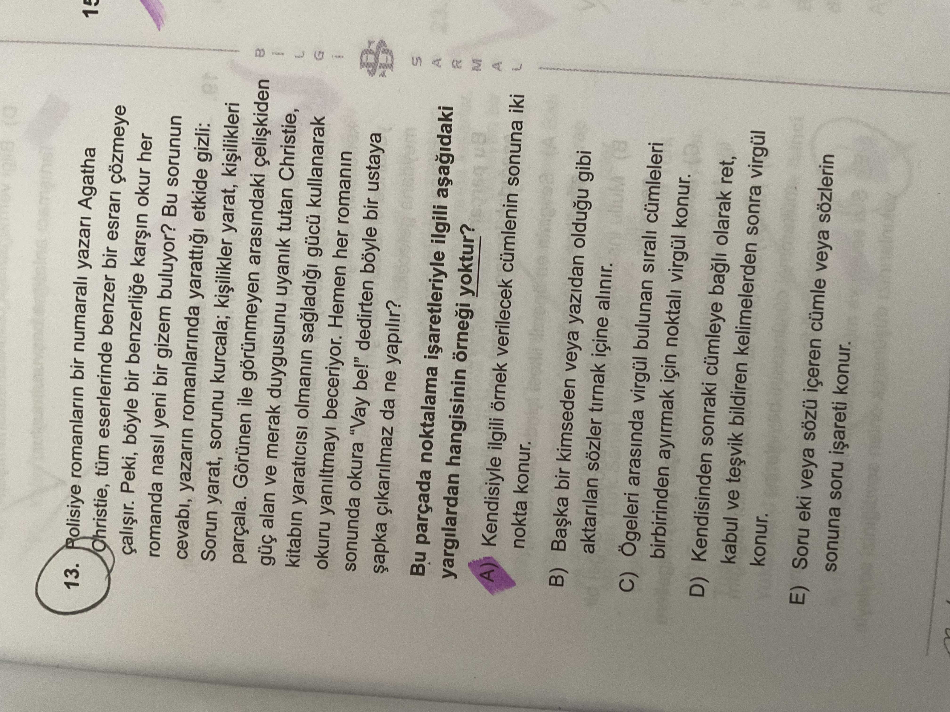 Polisiye romanların bir numaralı yazarı Agatha Christie, tüm eserlerinde benzer bir esrarı çözmeye