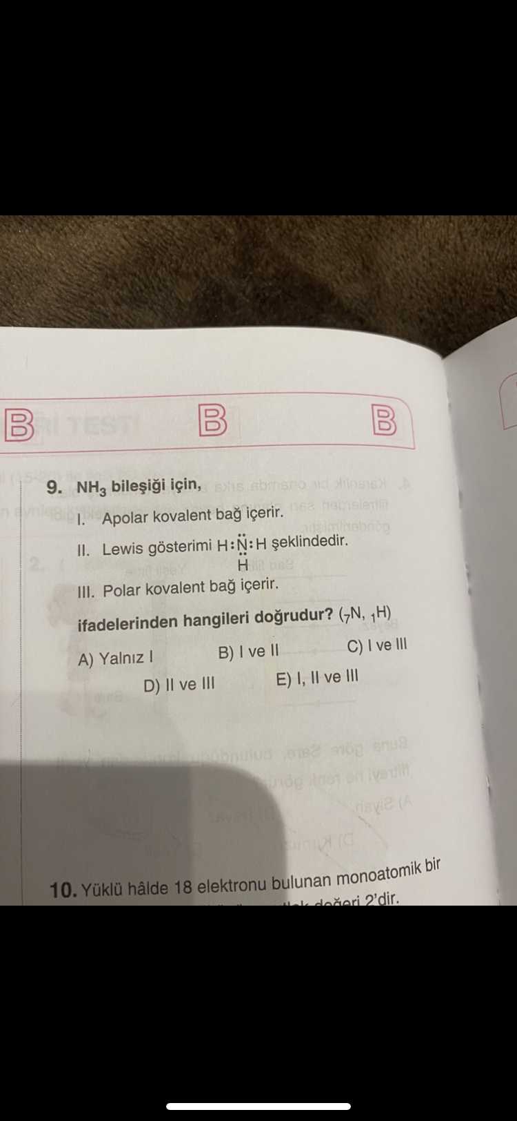 Kimya (9. Sınıf)