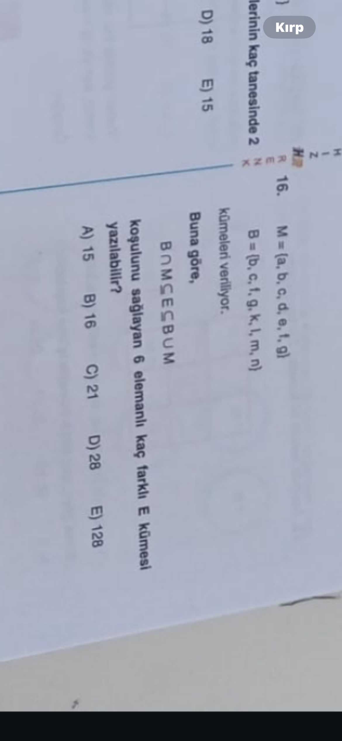 Matematik (10. Sınıf)