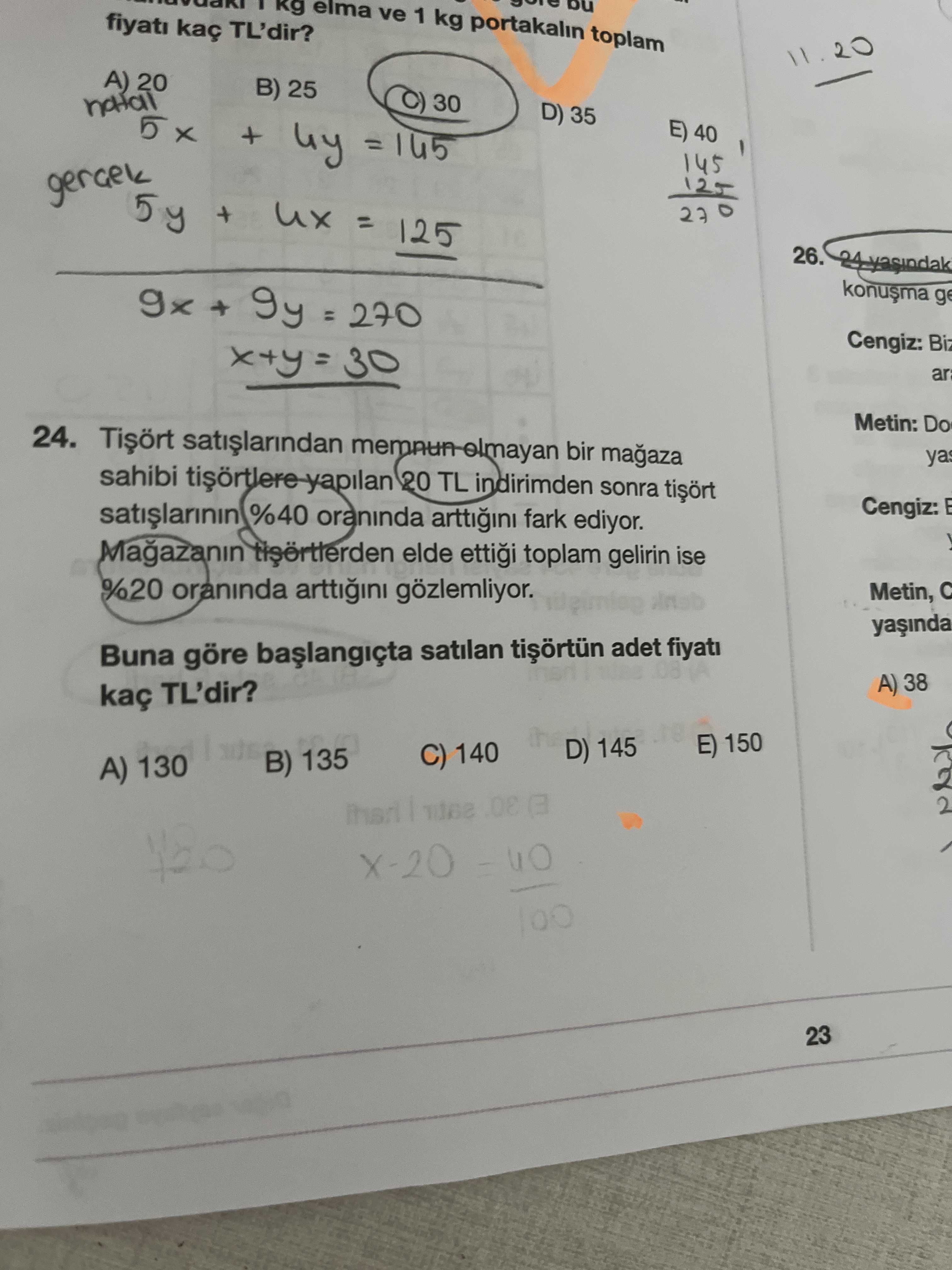 Matematik (Mezun)