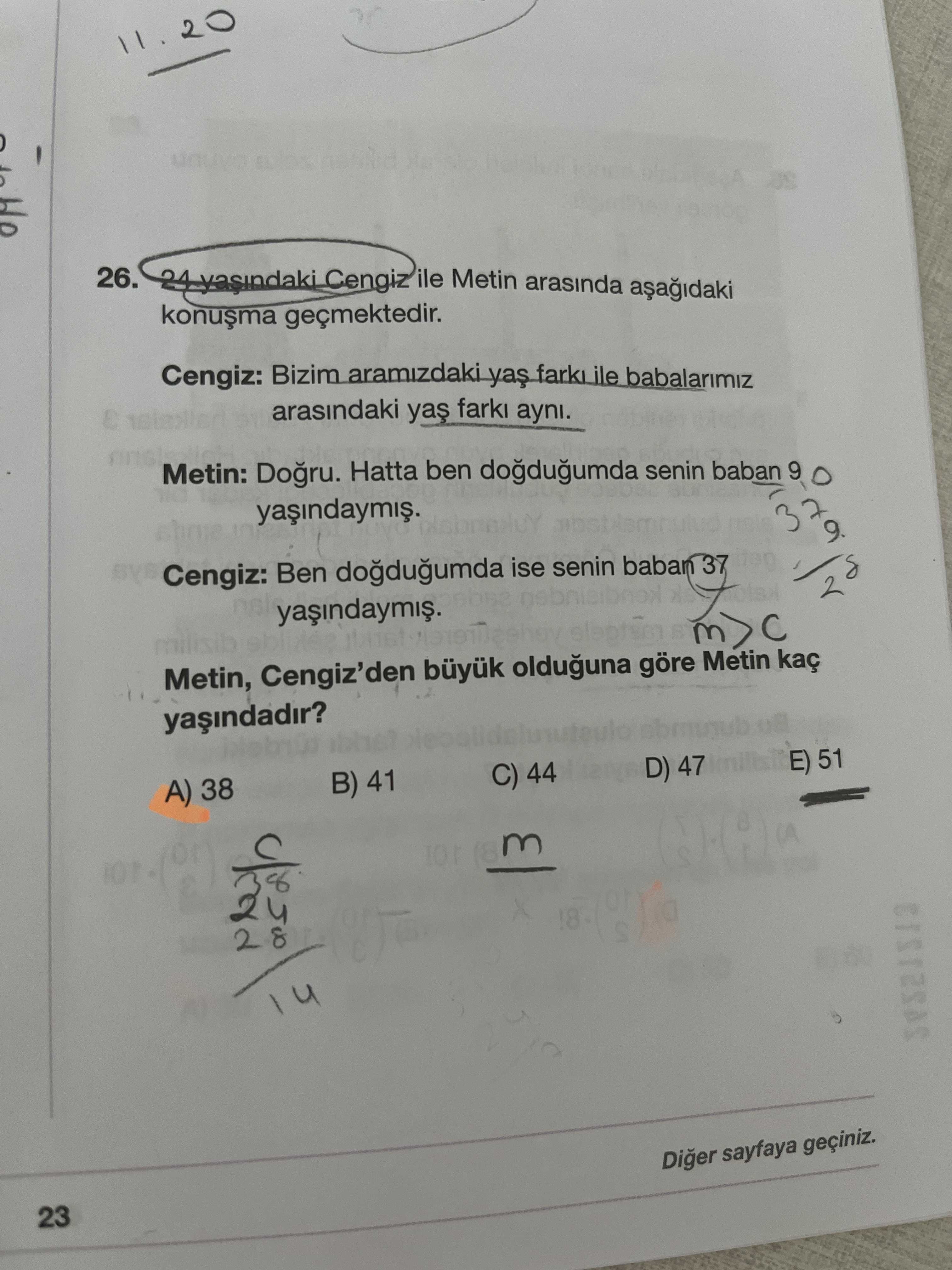 Matematik (Mezun)