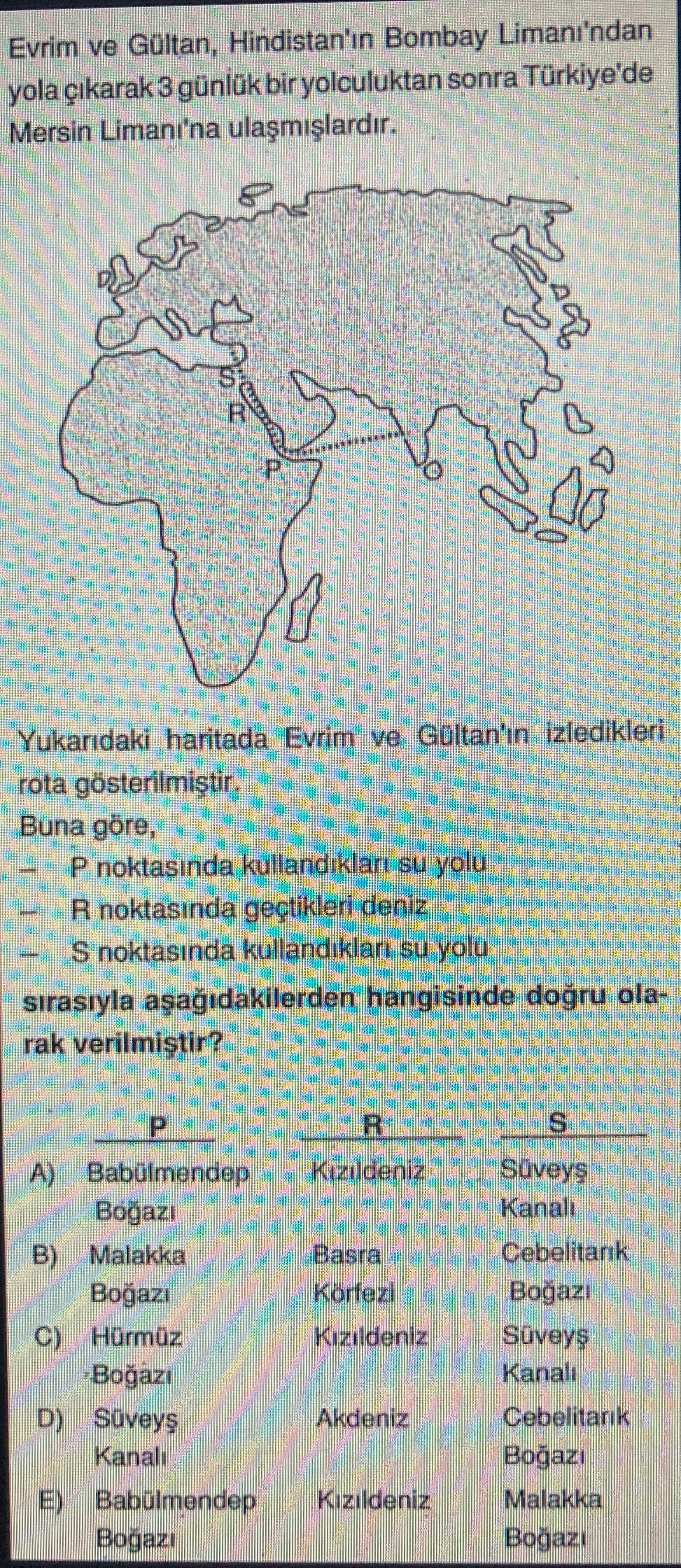 Evrim ve Gültan, Hindistan'ın Bombay Limanı'ndan yola çıkarak 3 günlük bir yolculuktan sonra