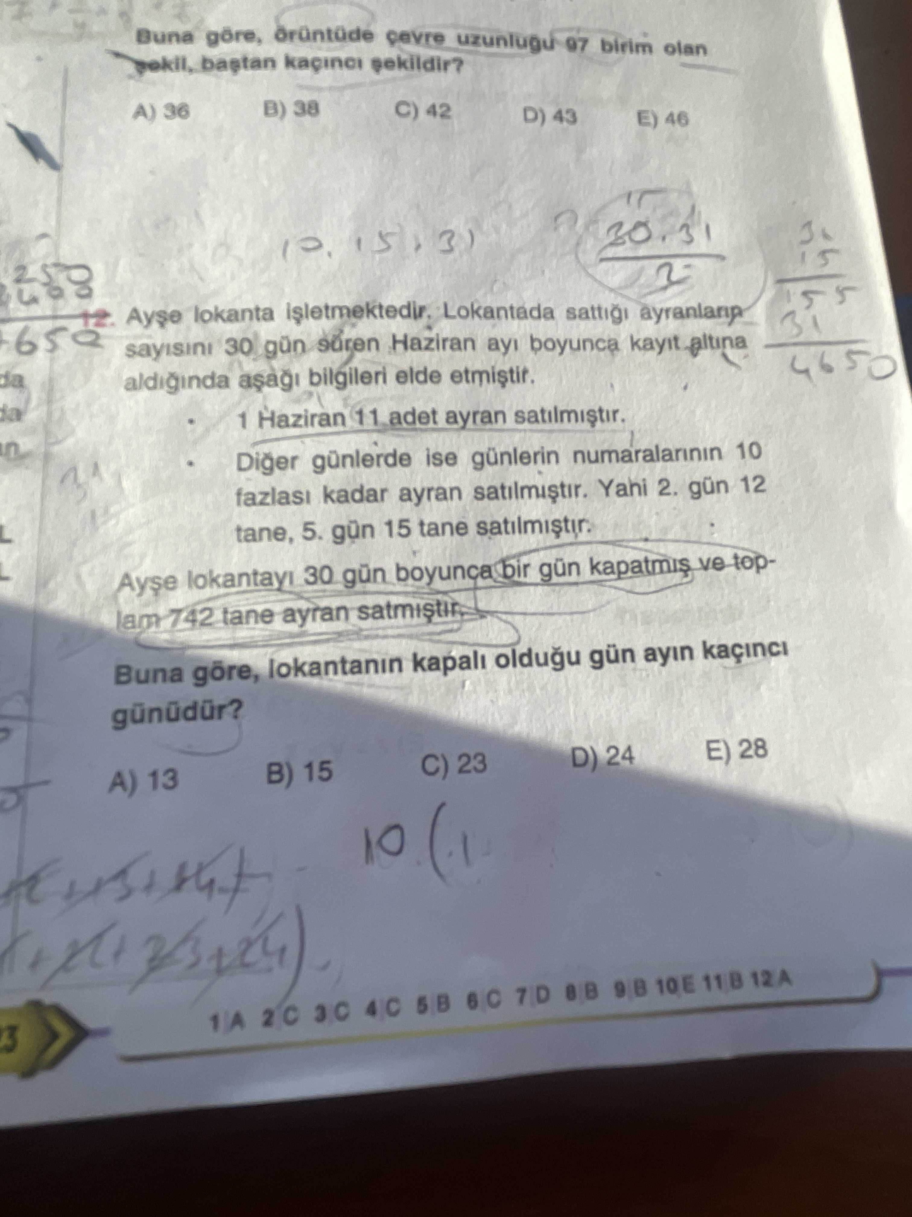 Matematik (Mezun)