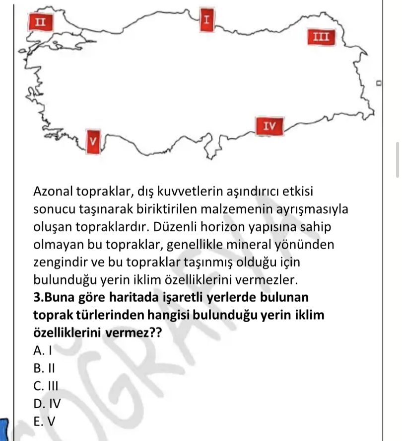 Azonal topraklar, dış kuvvetlerin aşındırıcı etkisi sonucu taşınarak biriktirilen malzemenin