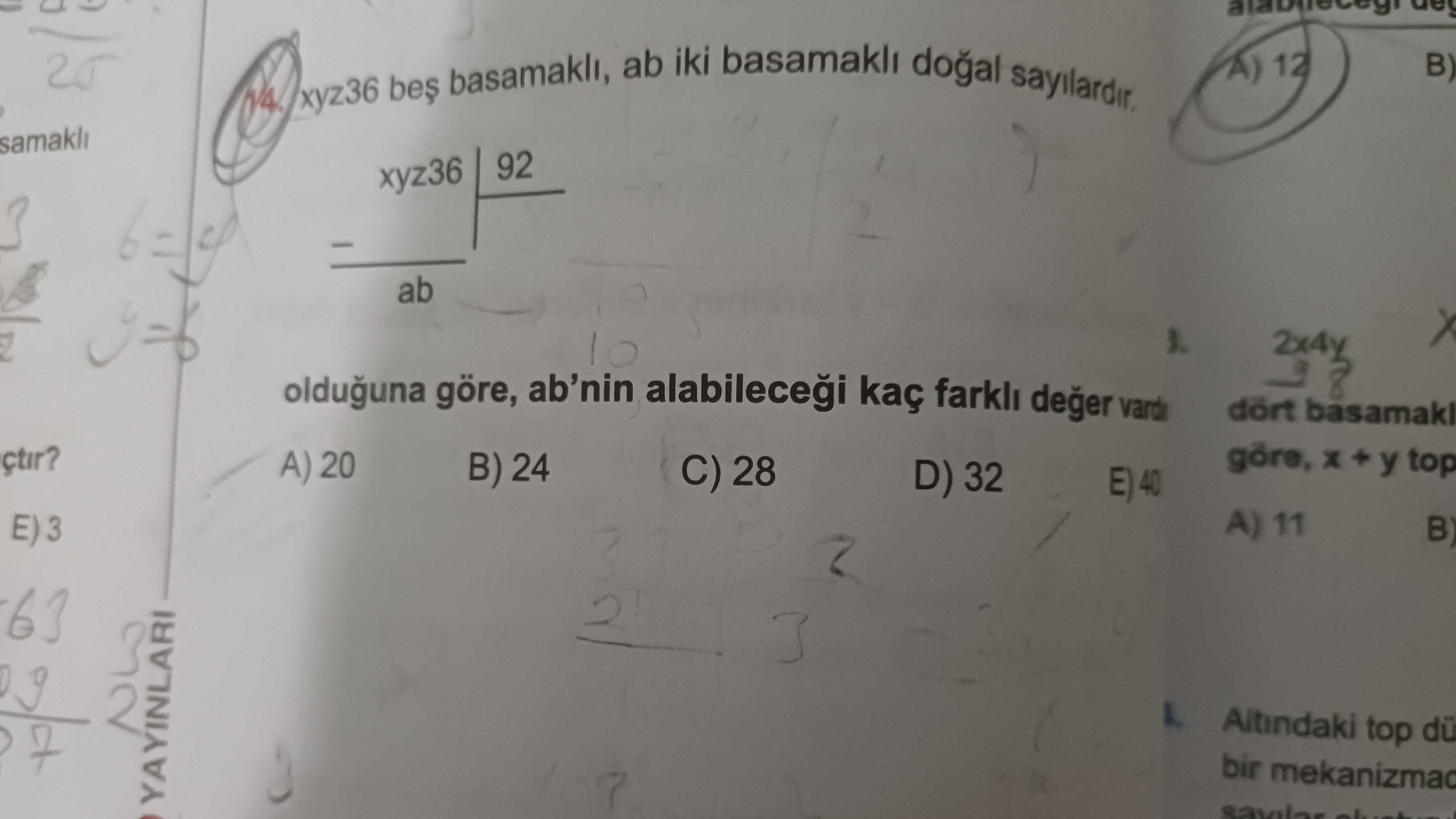 Matematik (12. Sınıf)