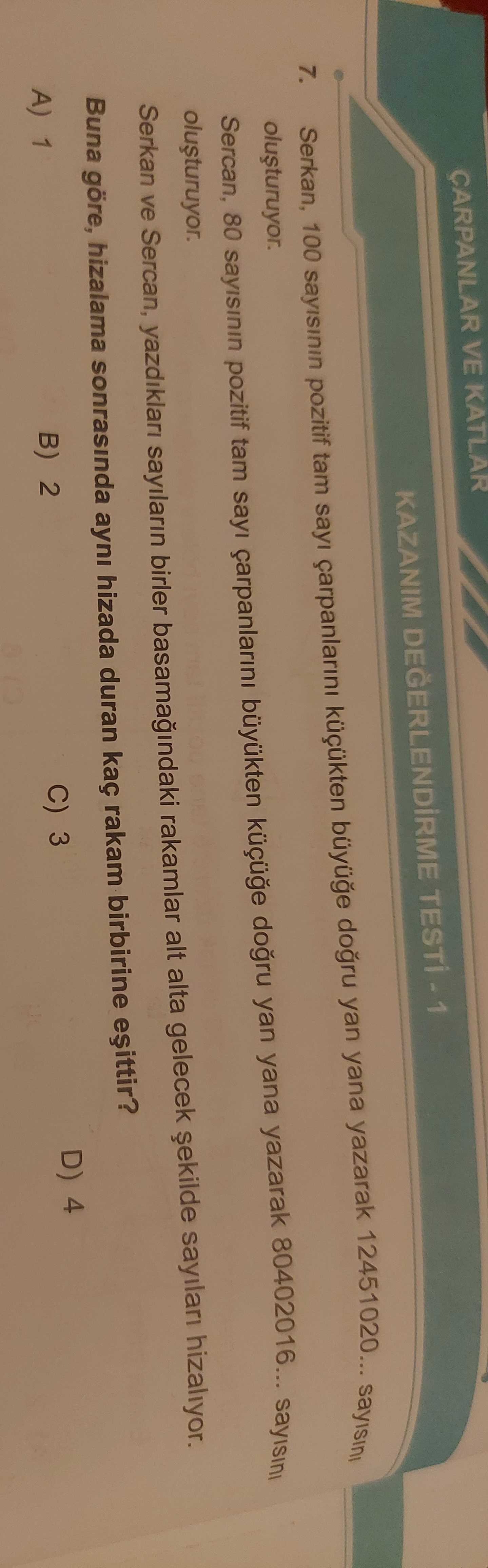 Matematik (8. Sınıf)