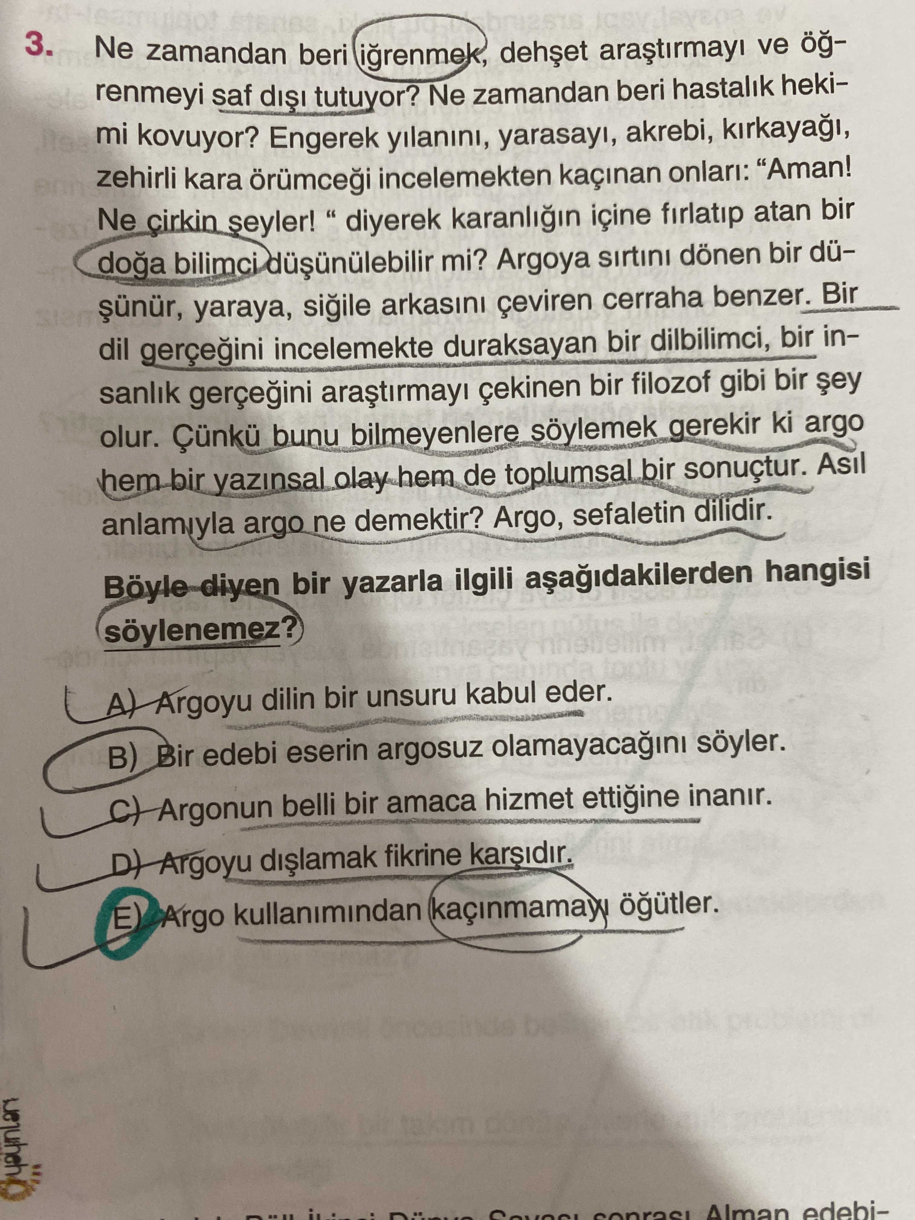 Ne zamandan beri iğrenmek, dehşet araştırmayı ve öğrenmeyi saf dışı tutuyor? Ne zamandan beri