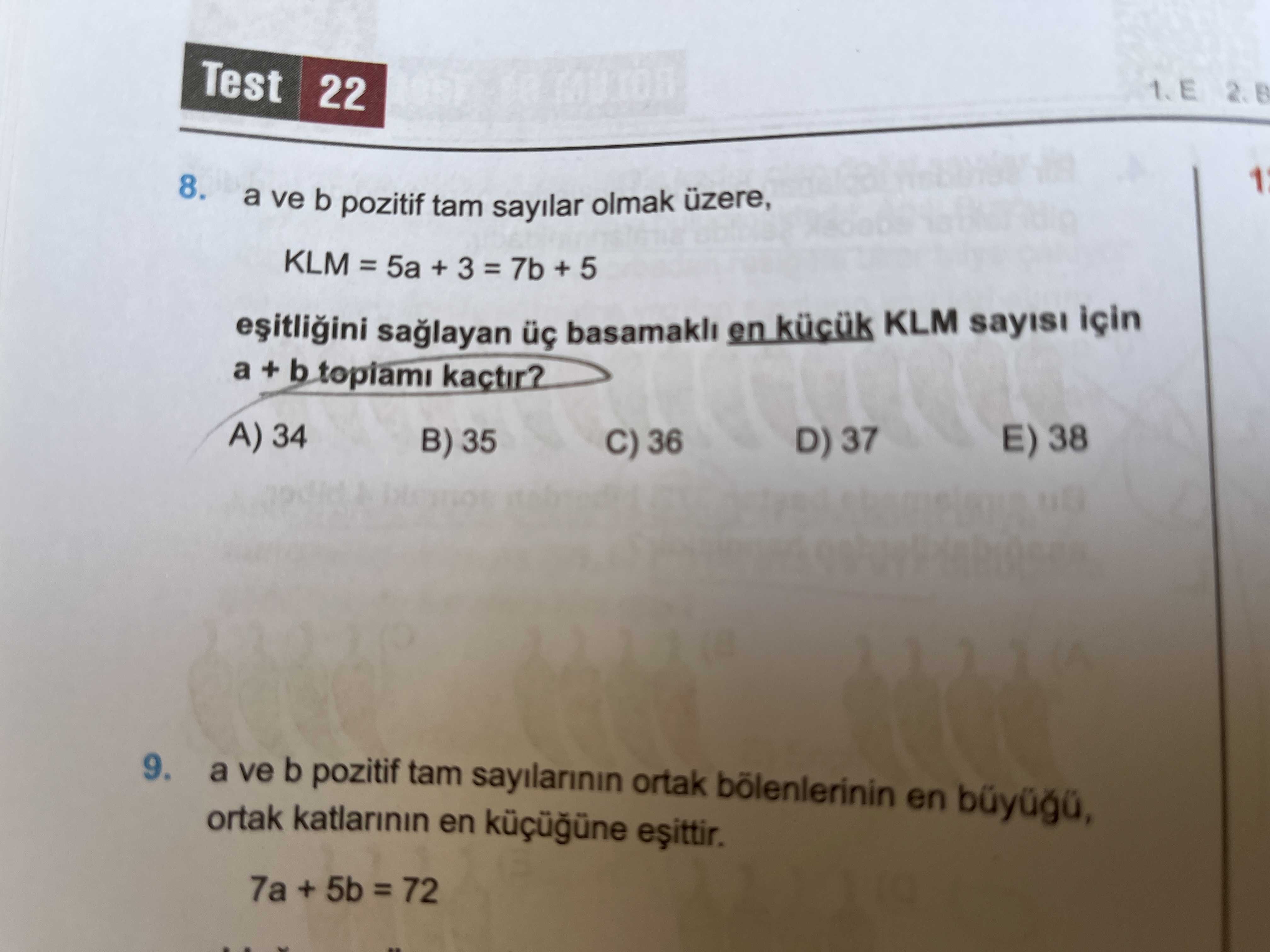 Matematik (12. Sınıf)